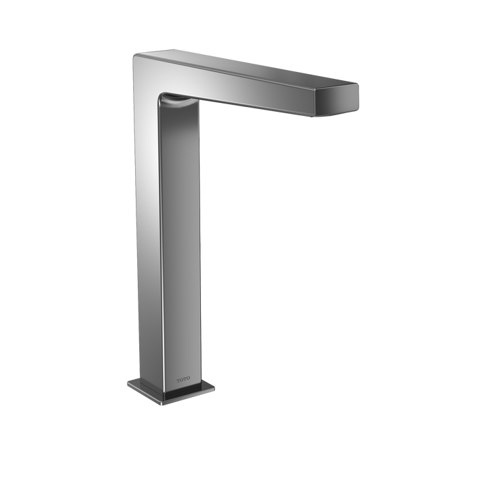 Toto Axiom Vessel AC Powered 0.5 GPM Touchless Bathroom Faucet with Mixing Valve - 10 Second On Demand Flow