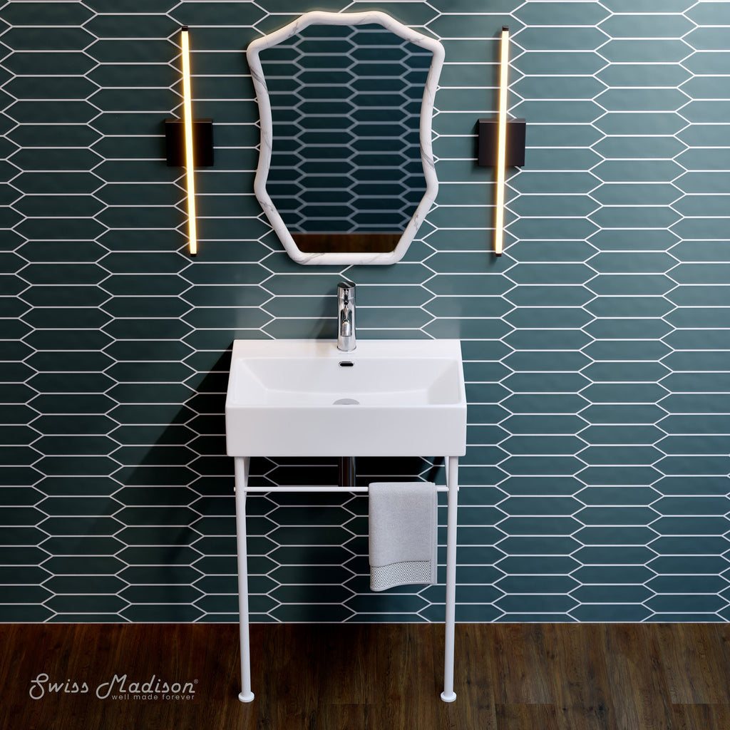 Matte White / White / 1-Hole