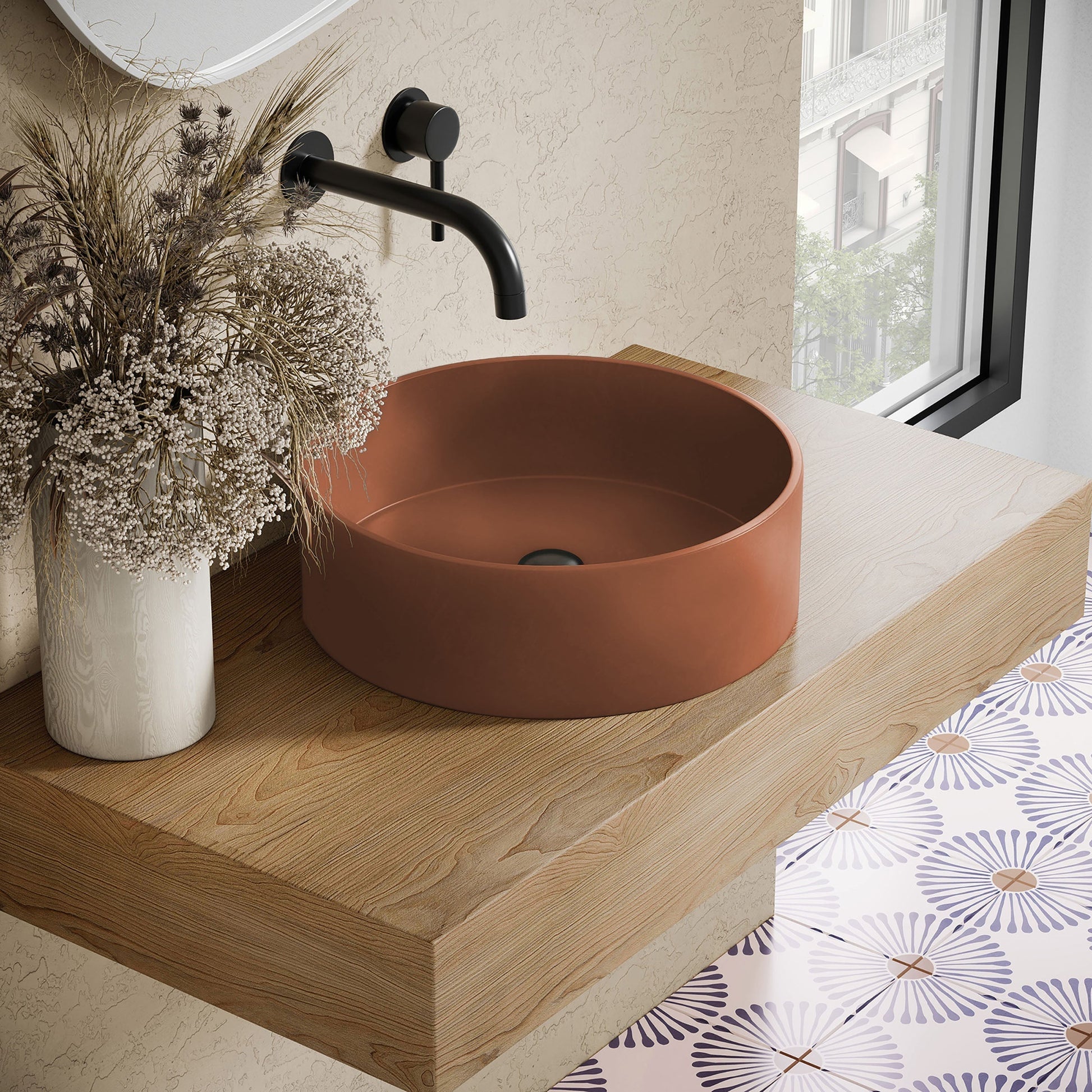 Matte Terracotta 
