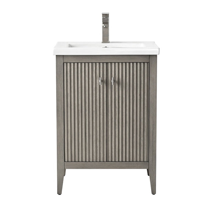 Linear Driftwood Gray / Brushed Nickel