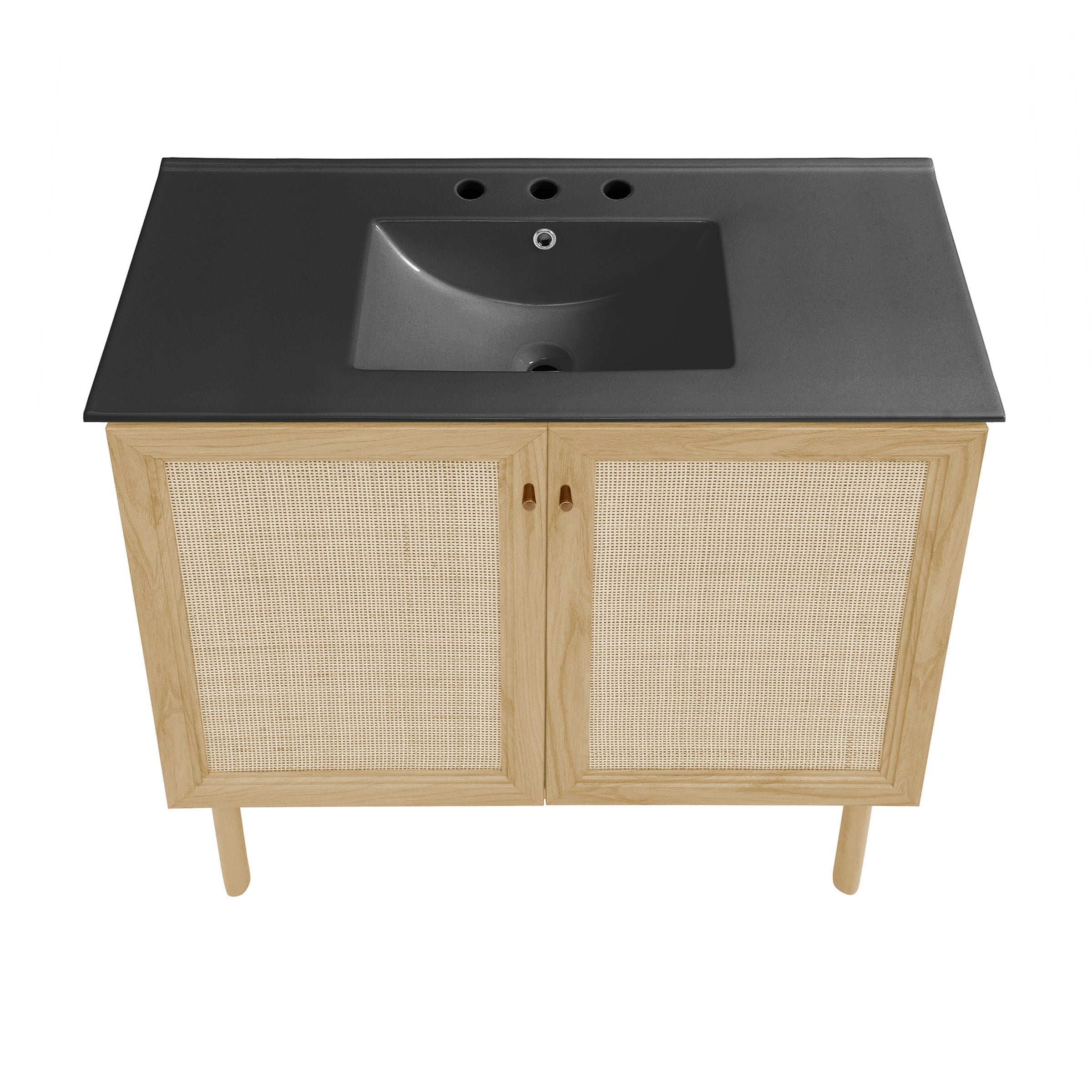 Natural Oak / Black / 3-Hole