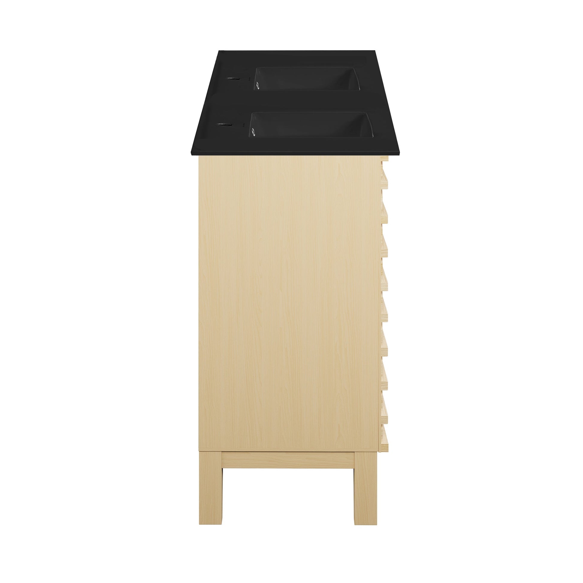 Natural Oak / Matte Black / 1-Hole