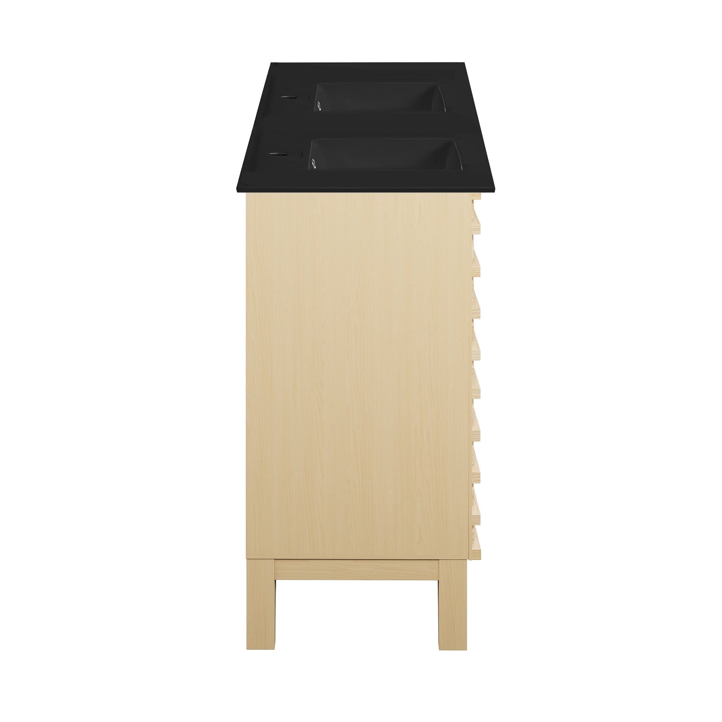 Natural Oak / Matte Black / 1-Hole