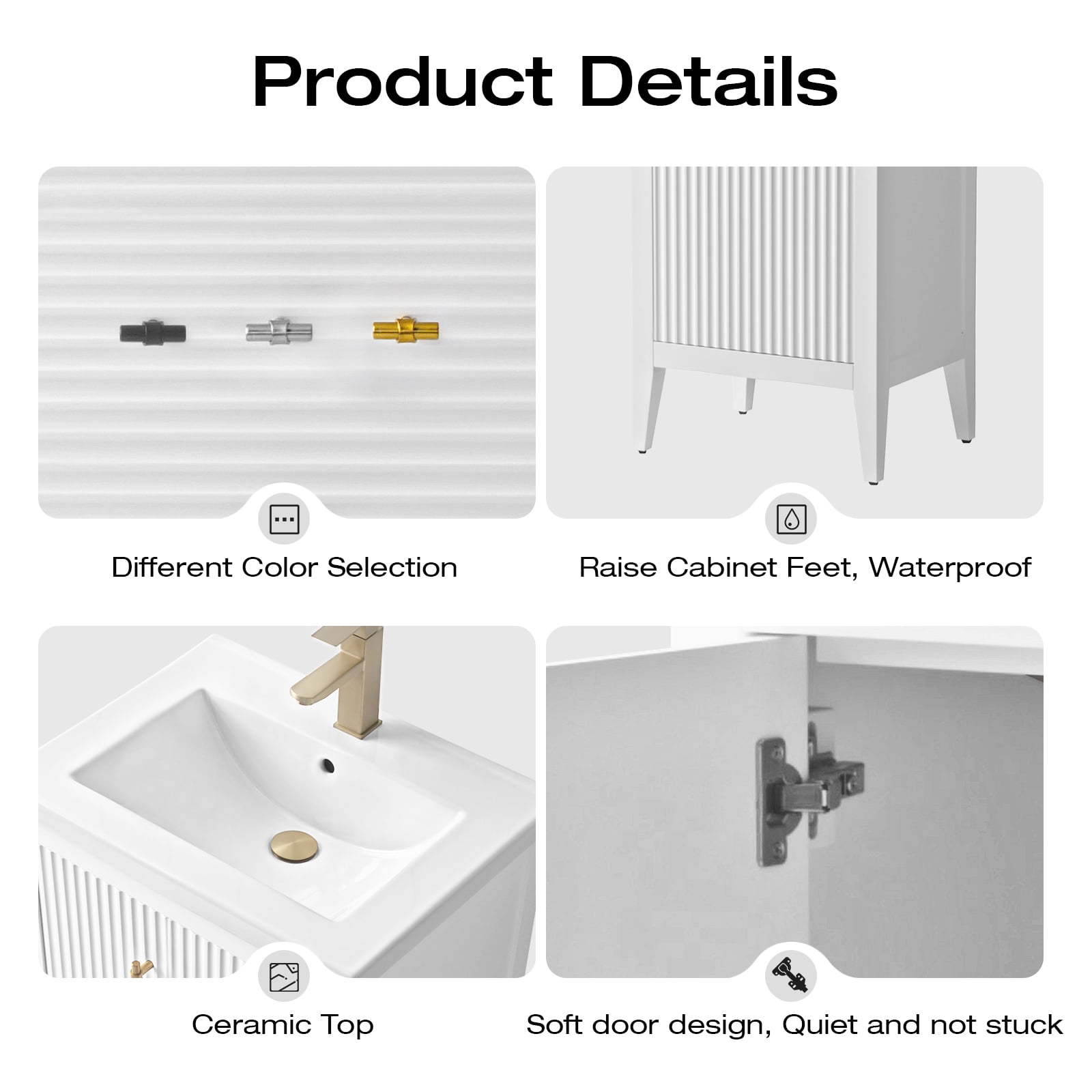 Linear White / Matte Black