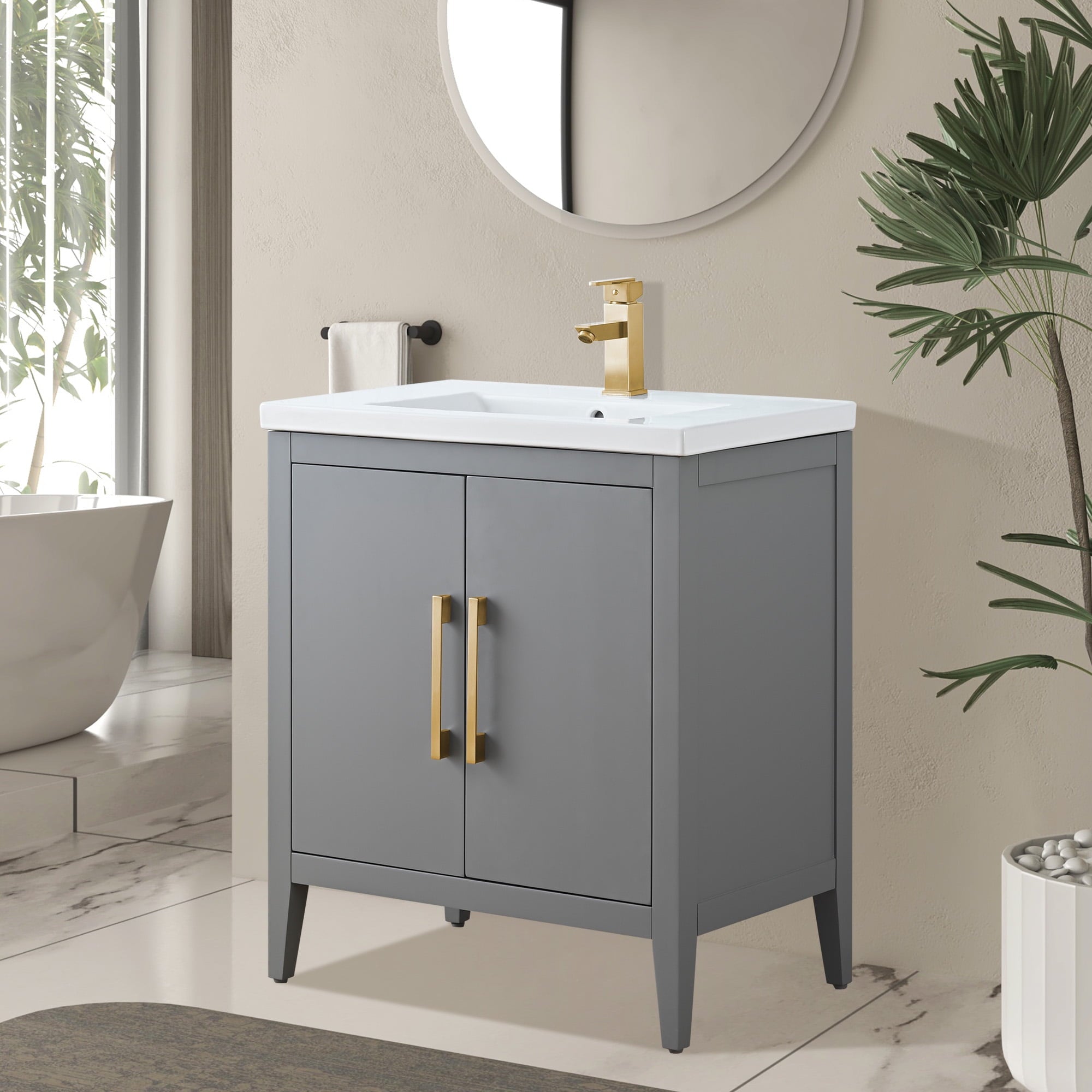 Cashmere Gray / Golden Brushed