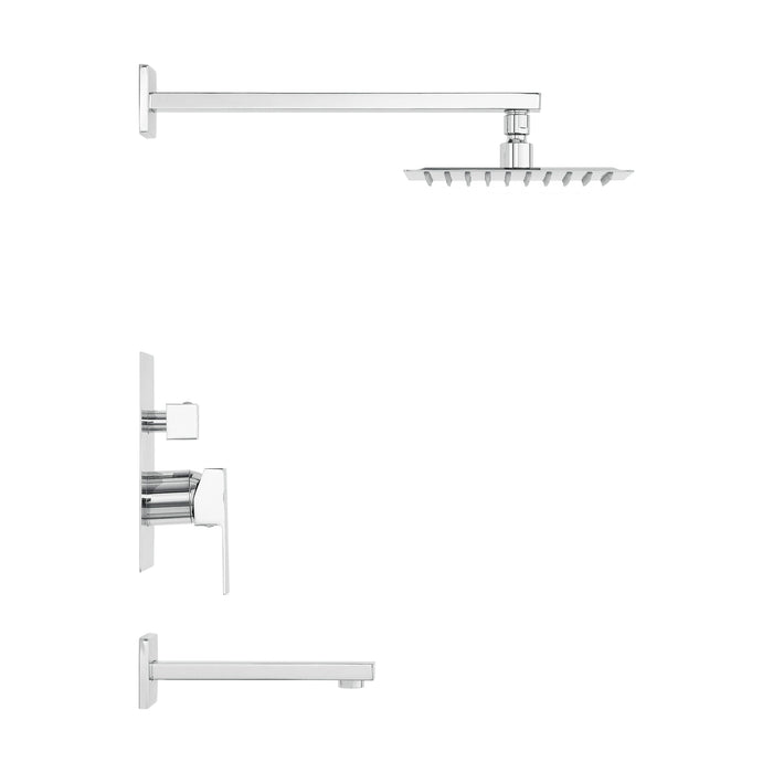 Polished Chrome / With Tub Filler