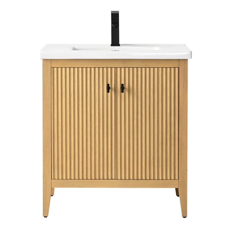 Natural Oak / Matte Black