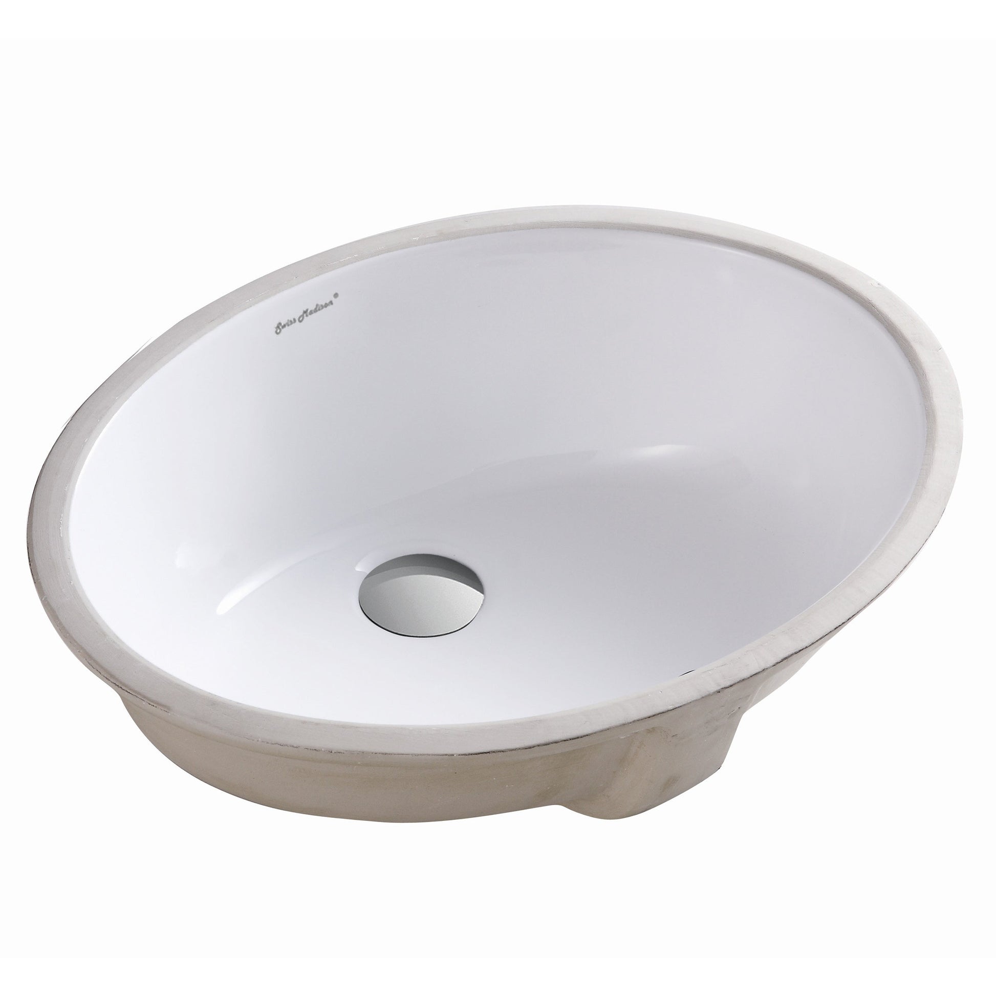 Glossy White / Oval