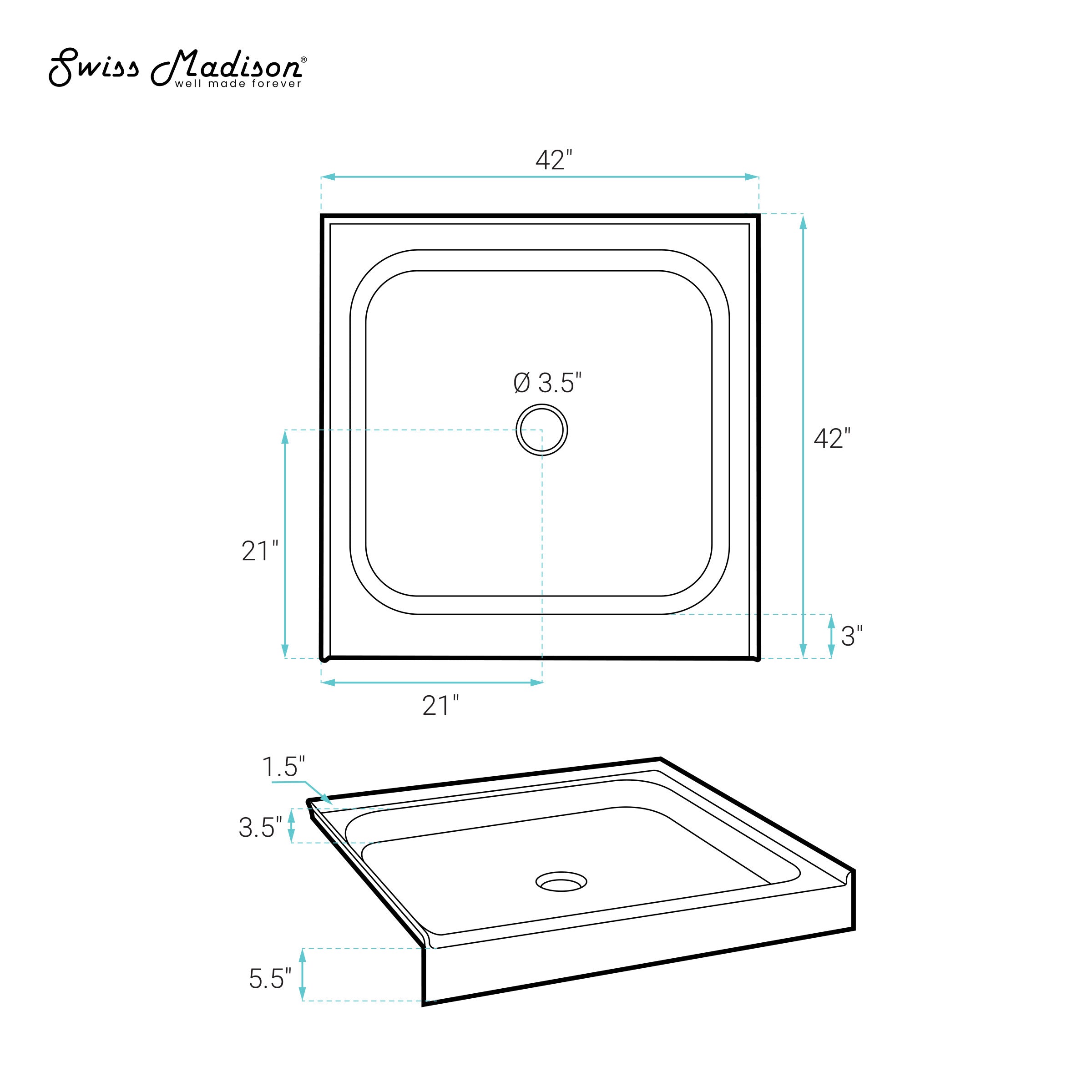 Glossy White / Square