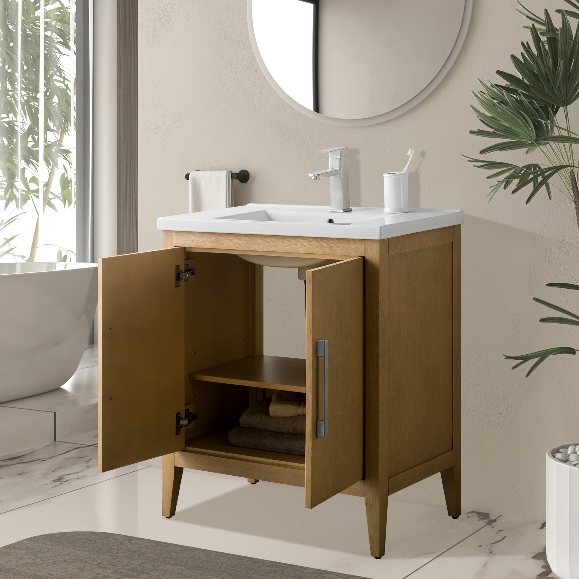 Natural Oak / Brushed Nickel