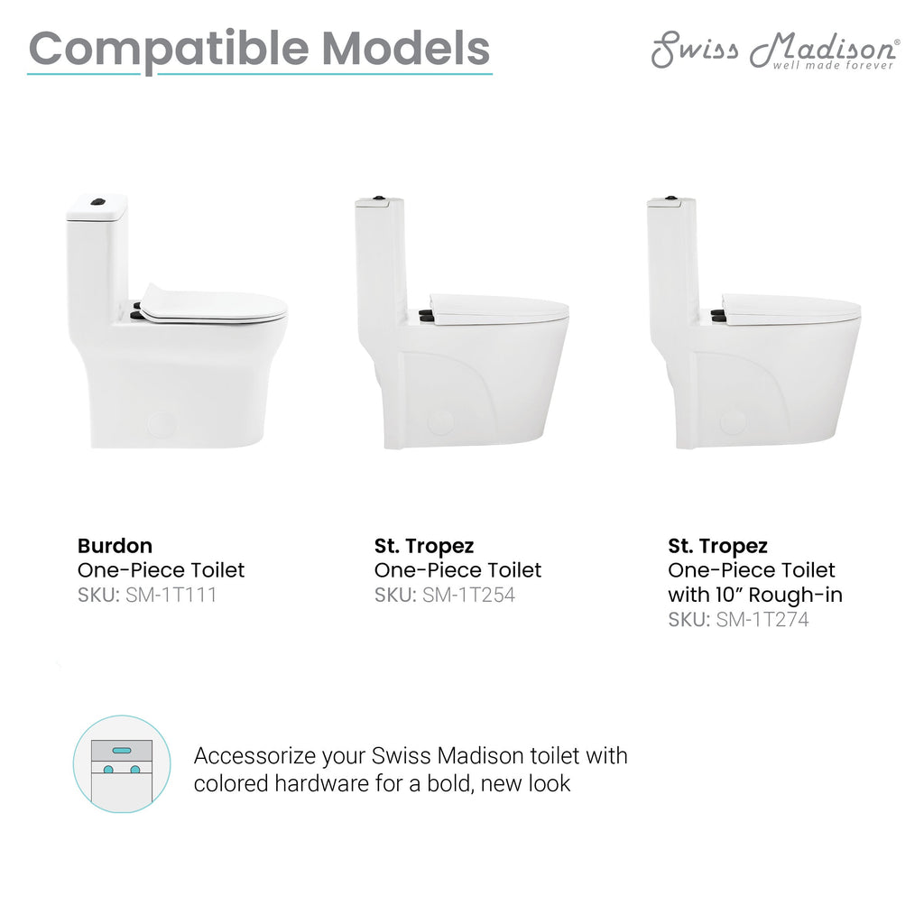 Matte Black / Elongated Oval / SM-1T254