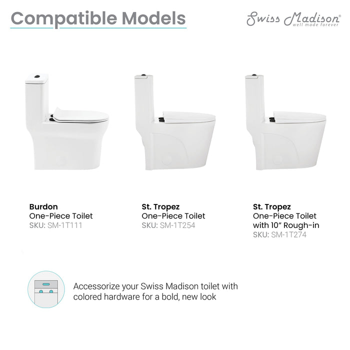 Matte Black / Elongated Oval / SM-1T254