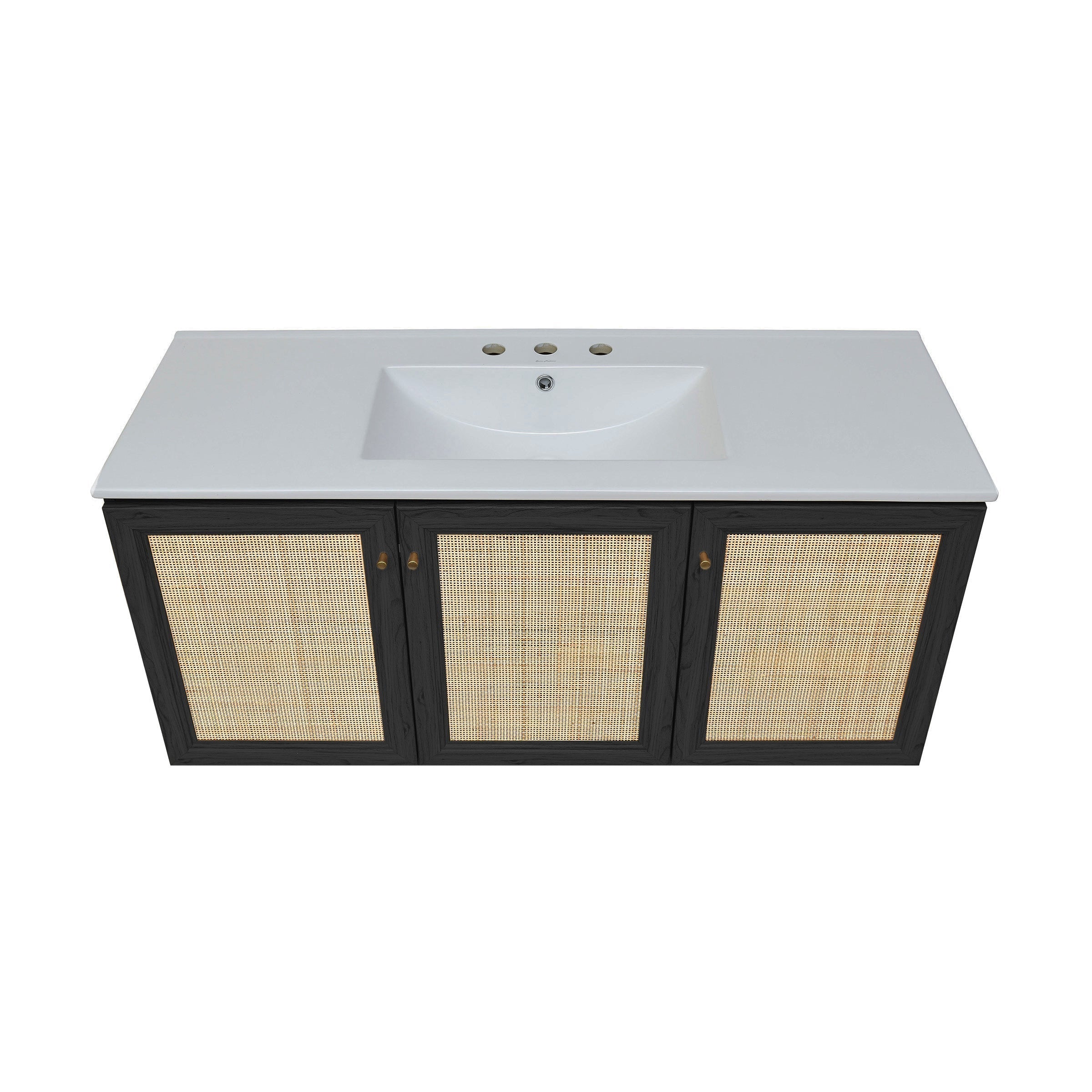 Black Oak / White / 3-Hole