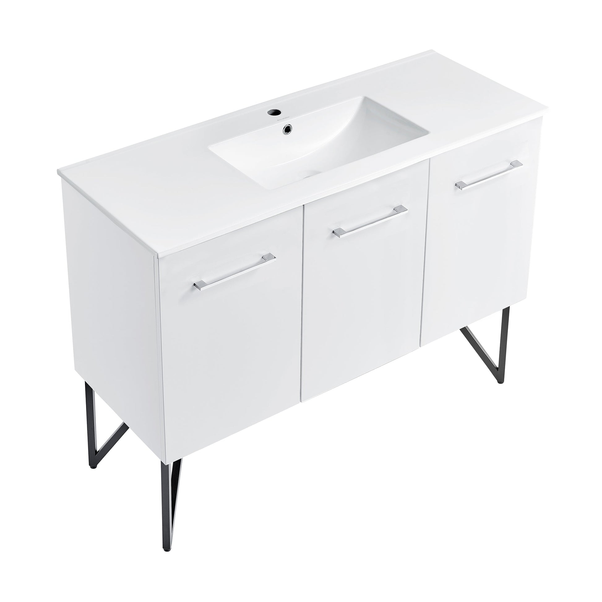 White / White / 1-Hole