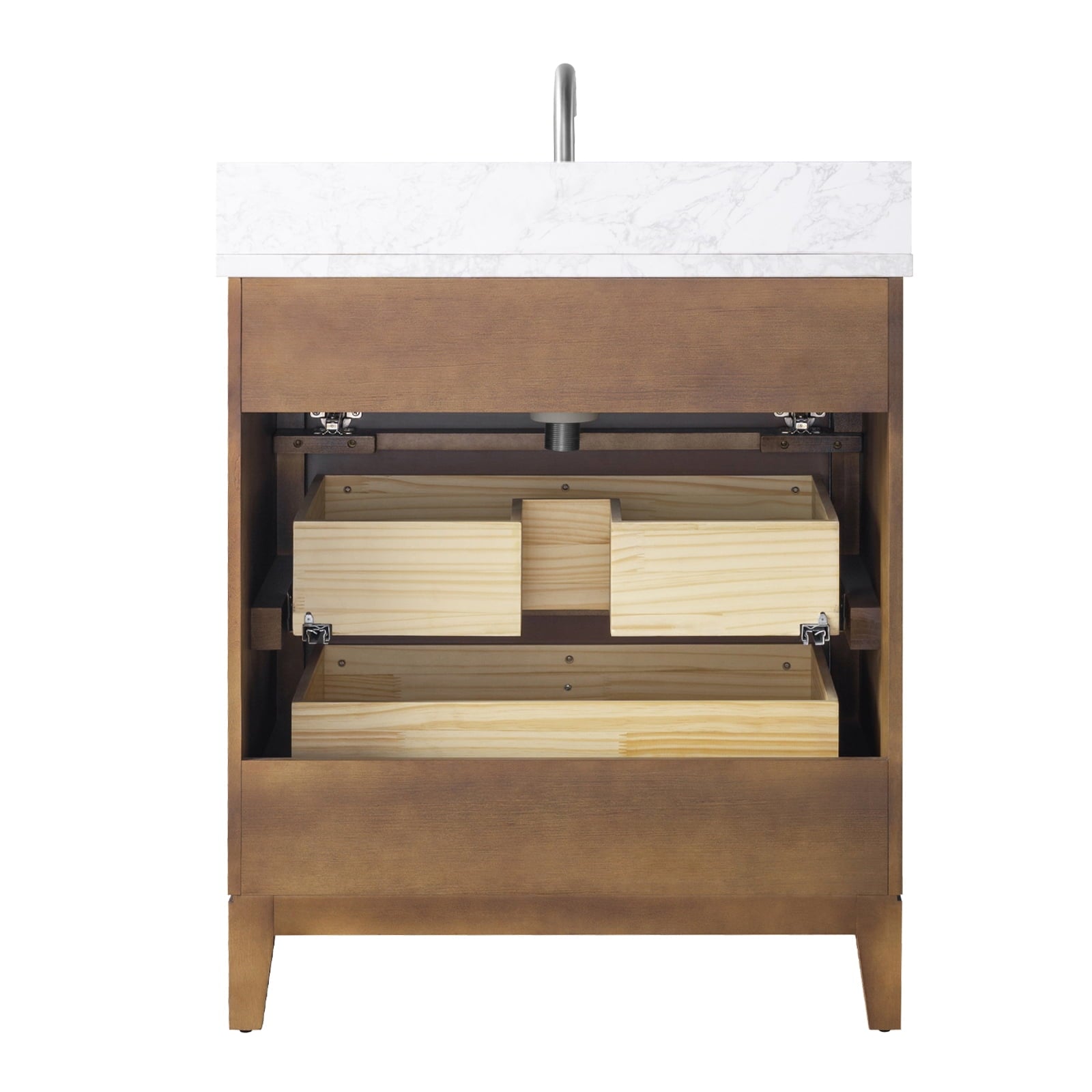 Linear Walnut / Brushed Nickel