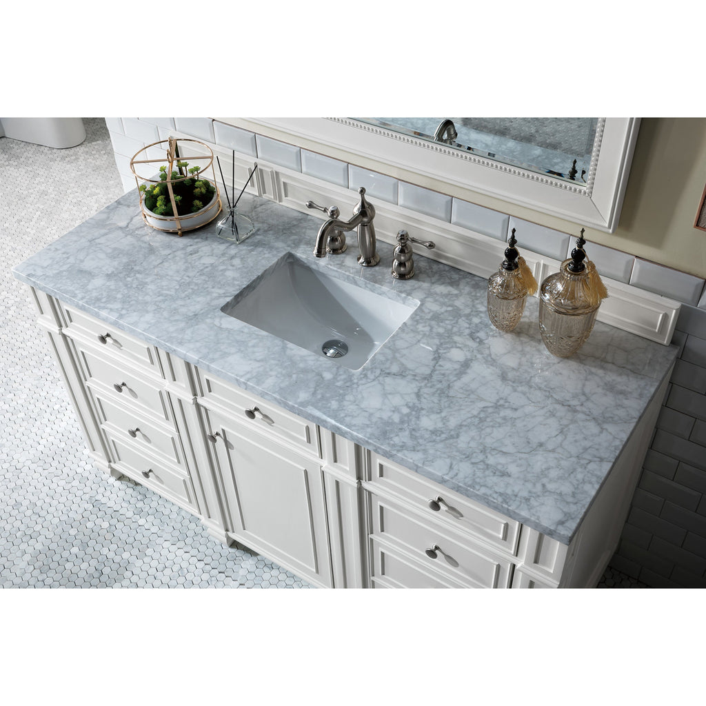 Bright White / Carrara White - 3 Faucet Holes