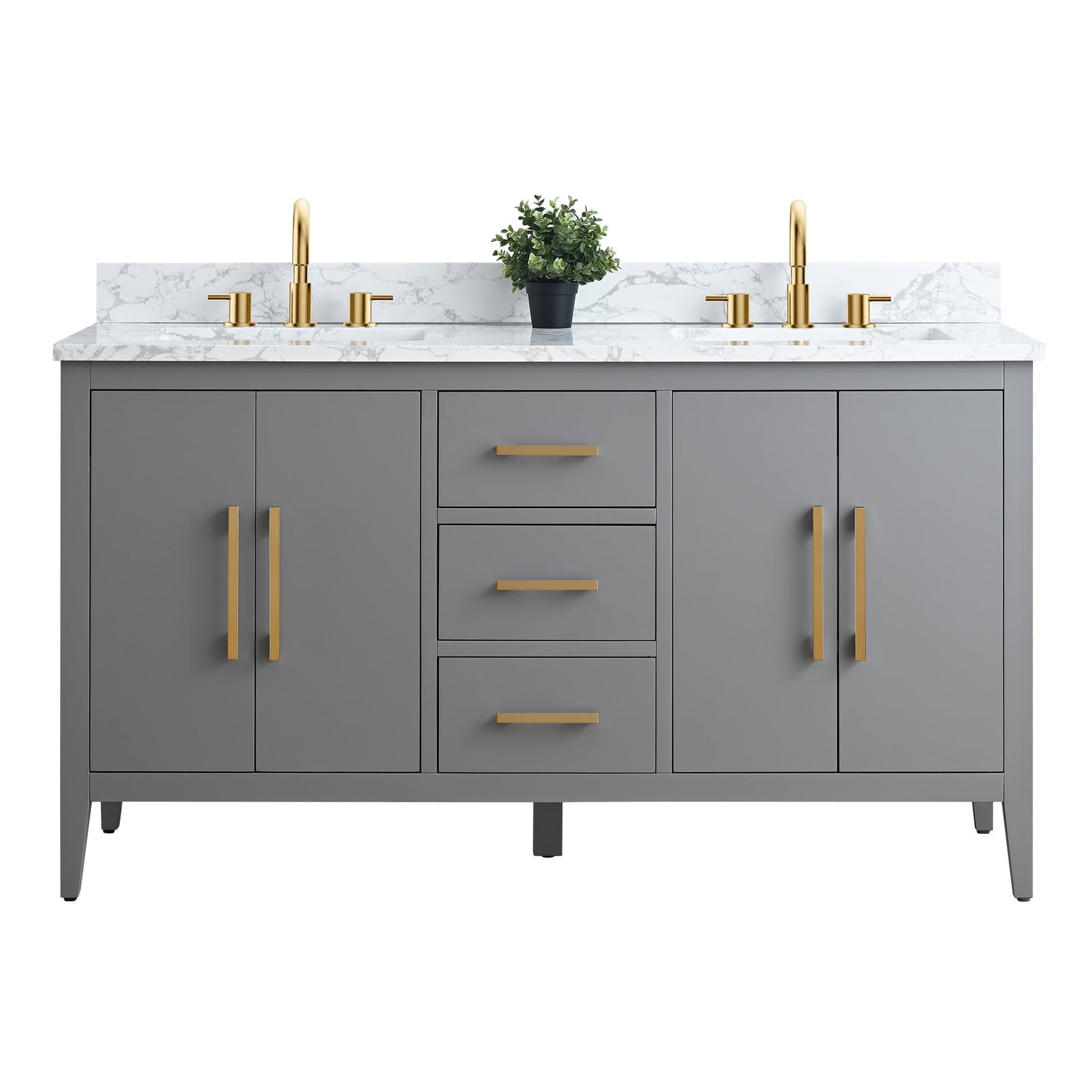 Cashmere Gray / Golden Brushed