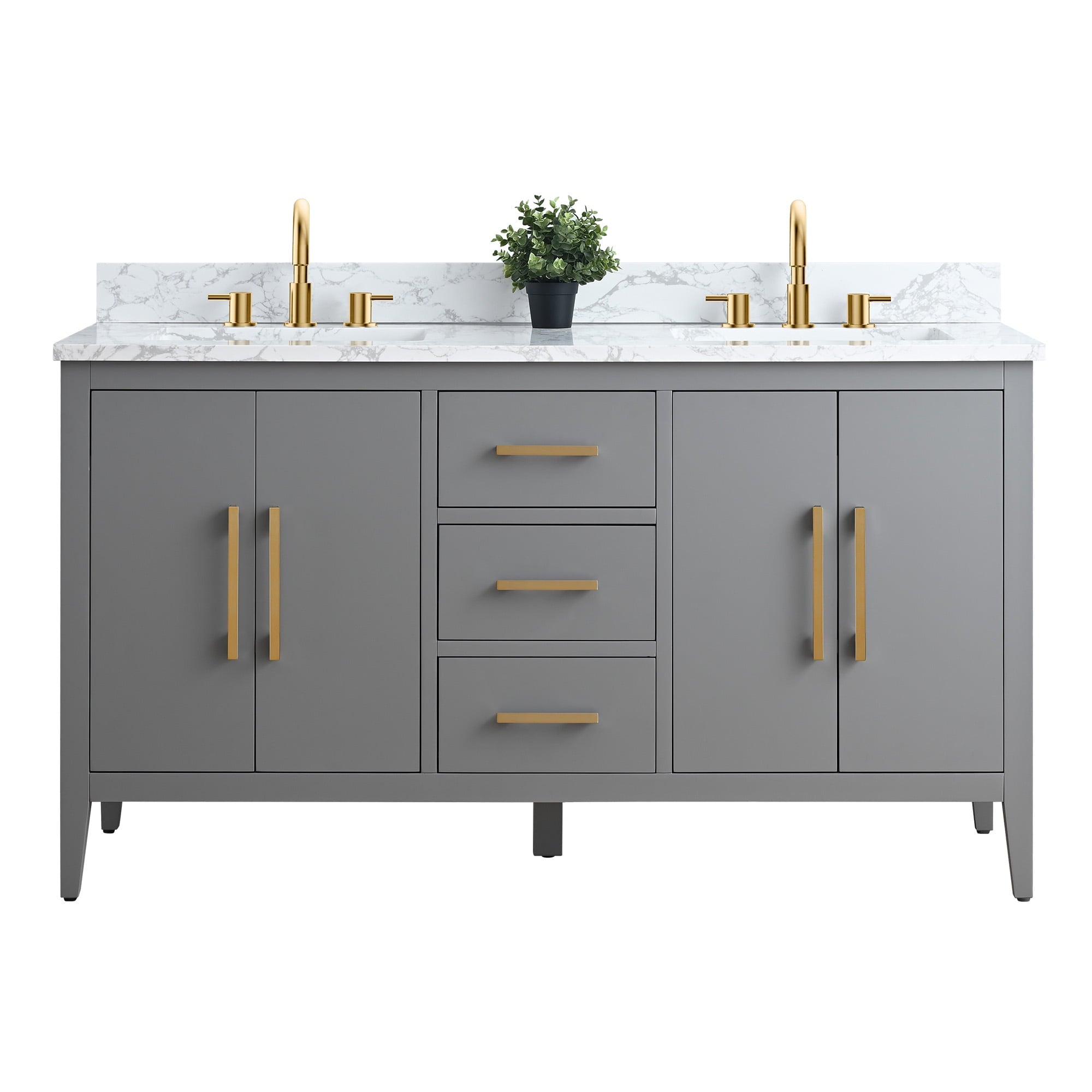 Cashmere Gray / Golden Brushed