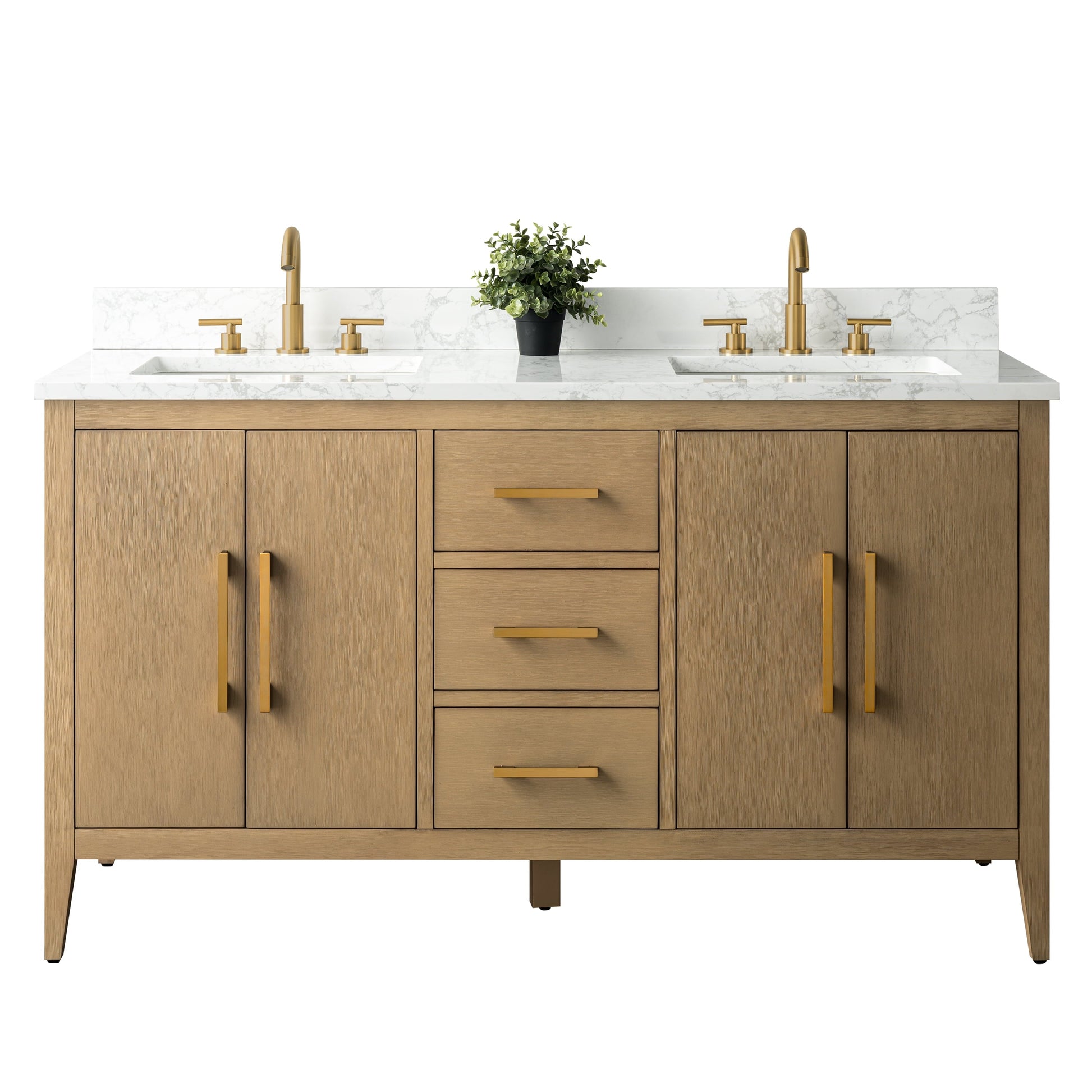 Natural Oak / Golden Brushed