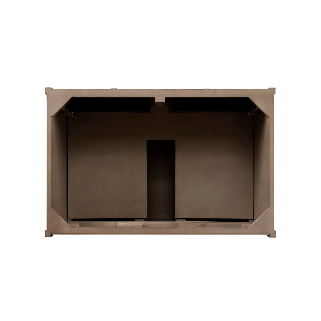 Whitewashed Walnut / No Countertop