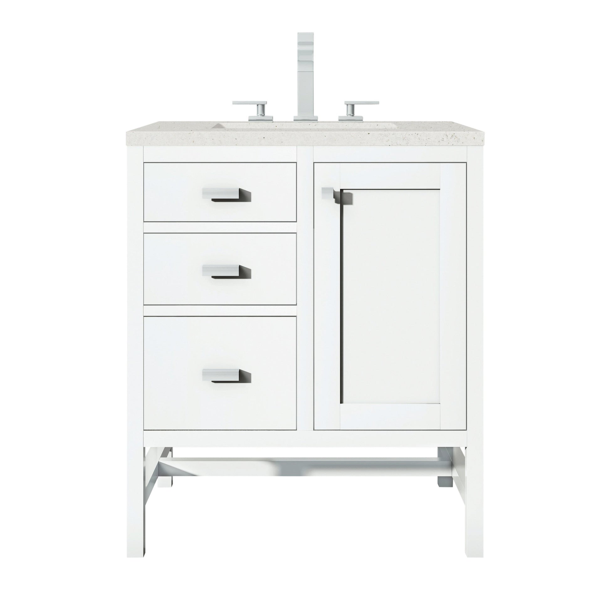 Glossy White / Lime Delight - 3 Faucet Holes