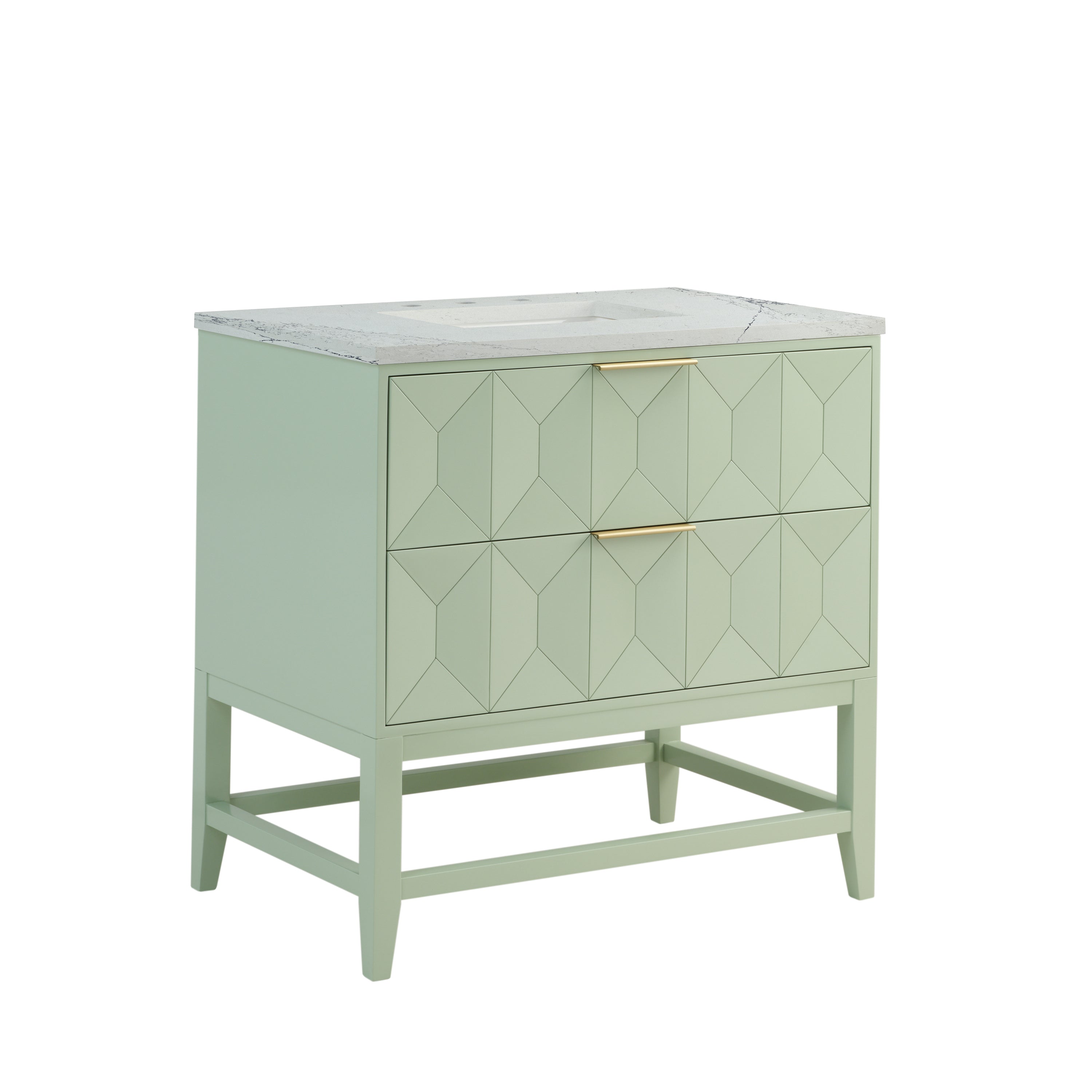 Pistachio / Ethereal Noctis - 3 Faucet Holes