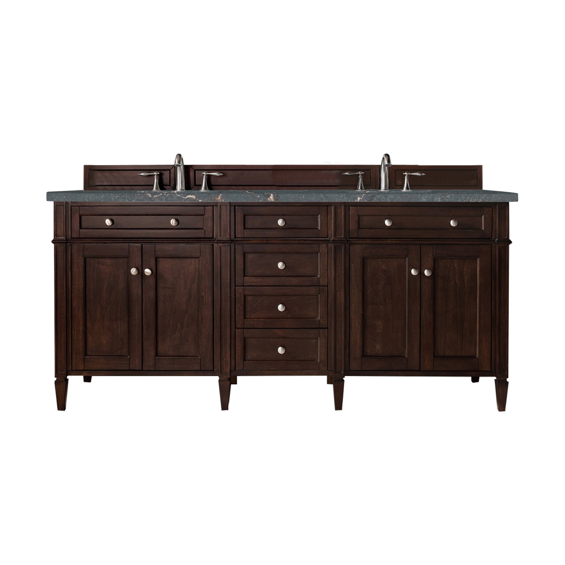 Burnished Mahogany / Parisien Bleu - 3 Faucet Holes