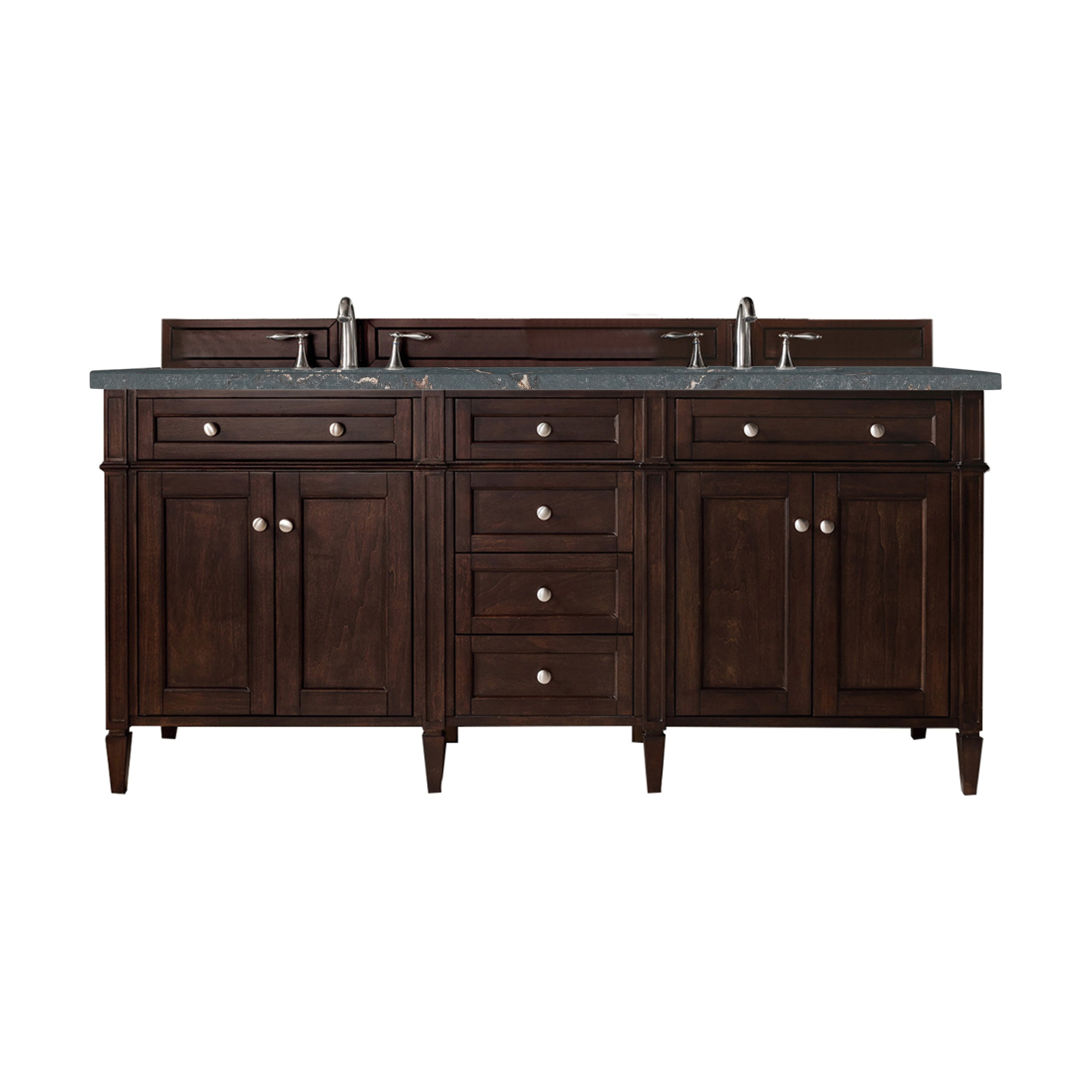 Burnished Mahogany / Parisien Bleu - 3 Faucet Holes