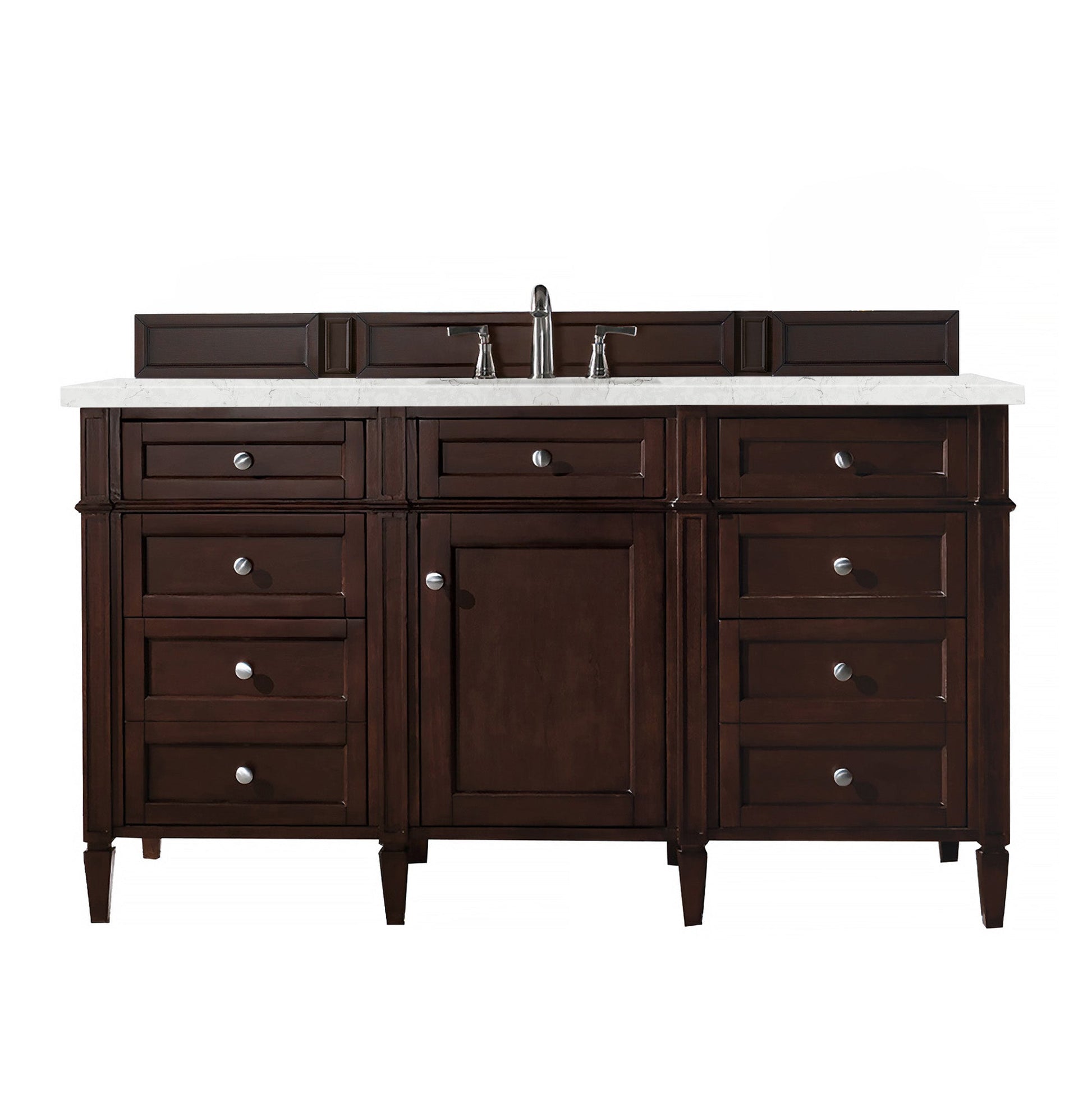 Burnished Mahogany / Eternal Jasmine Pearl - 3 Faucet Holes