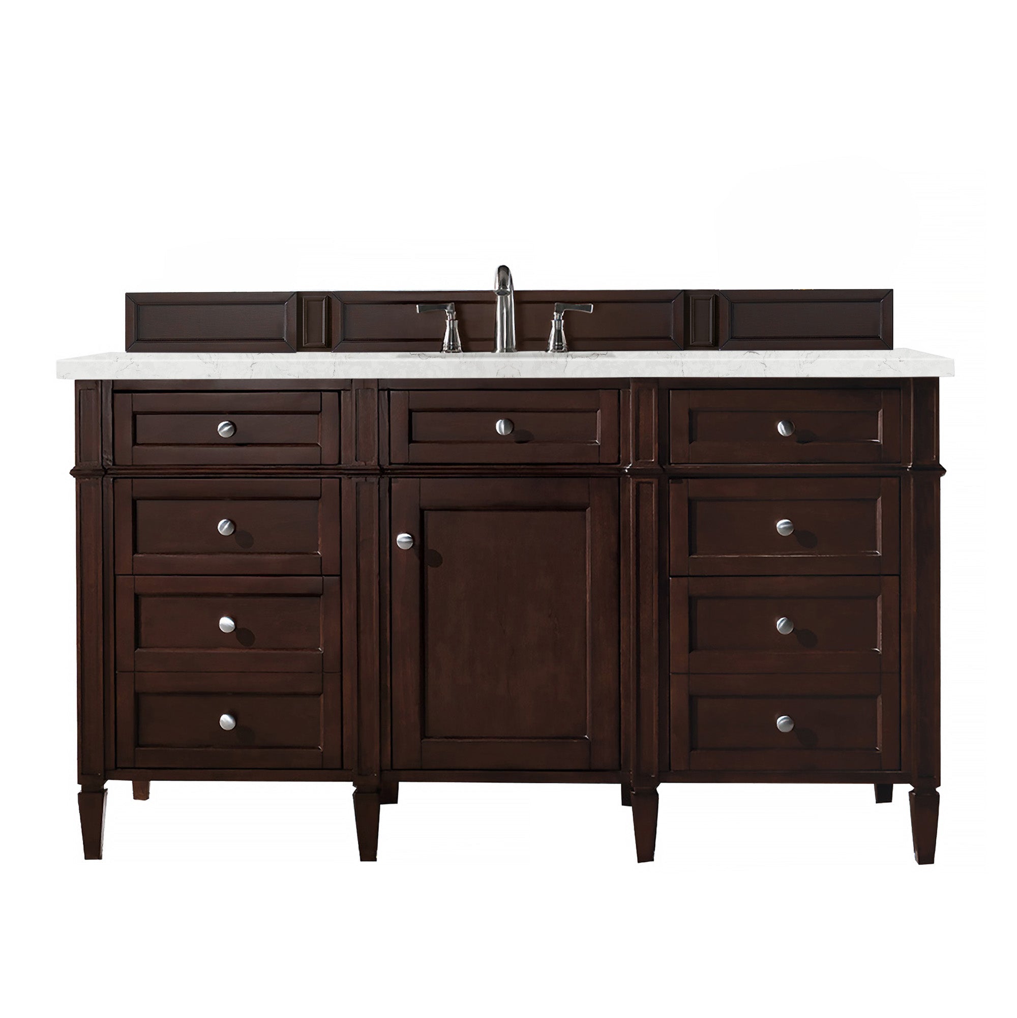 Burnished Mahogany / Eternal Jasmine Pearl - 3 Faucet Holes
