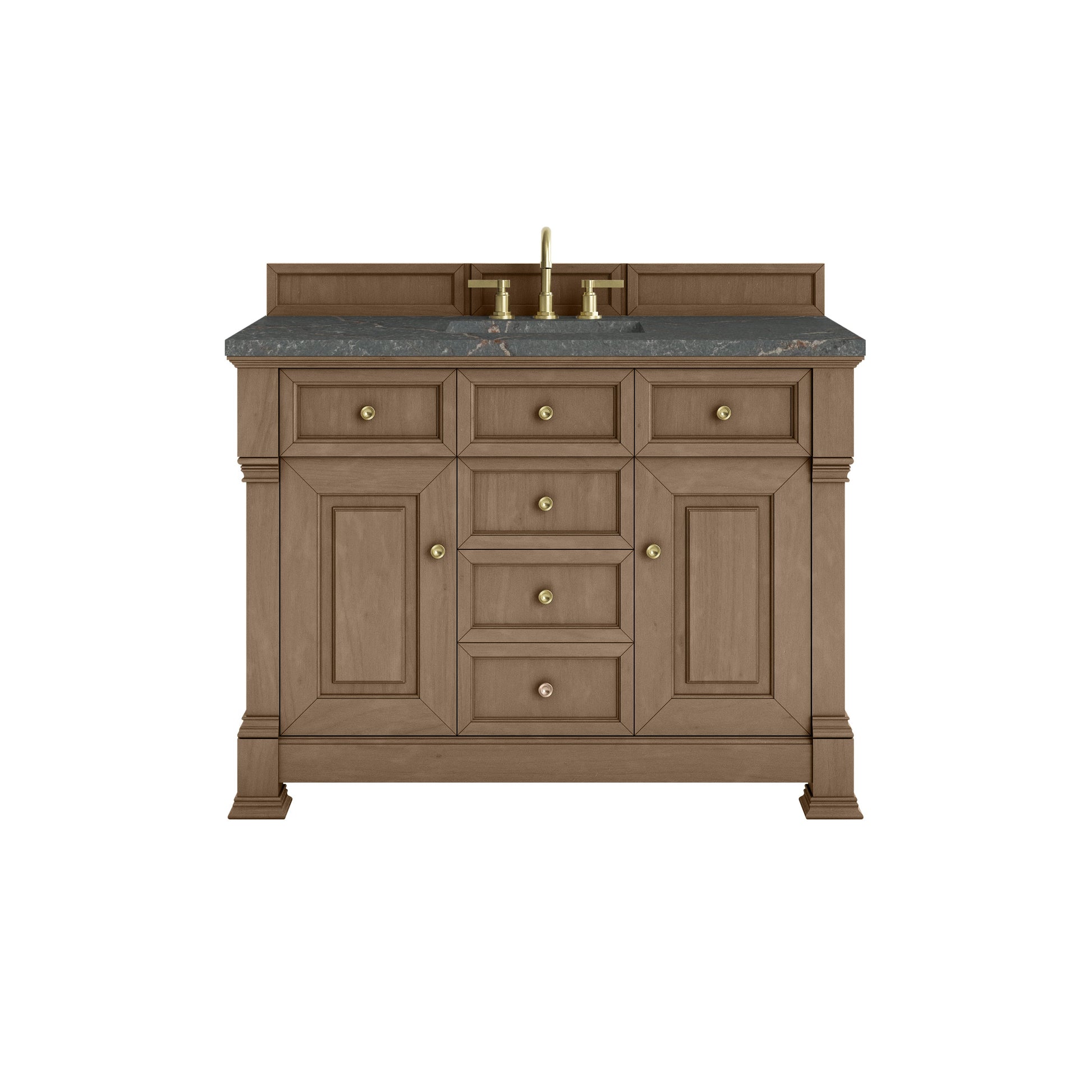 Pecan / Parisien Bleu - 3 Faucet Holes