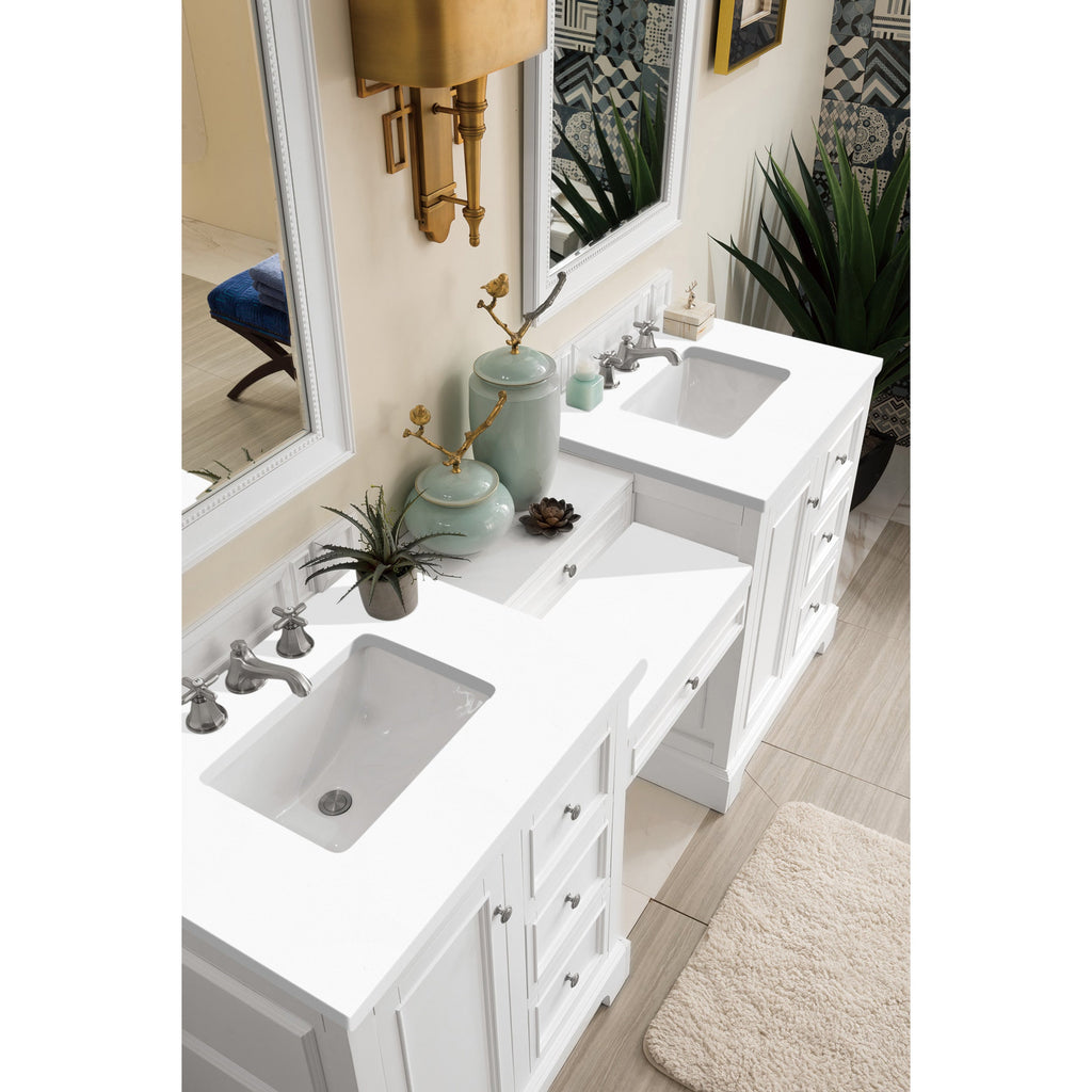 Bright White / White Zeus - 3 Faucet Holes