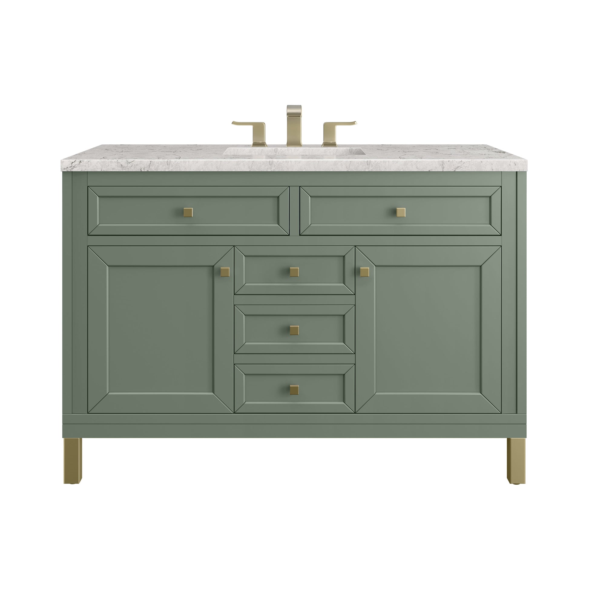 Smokey Celadon / Eternal Jasmine Pearl - 3 Faucet Holes
