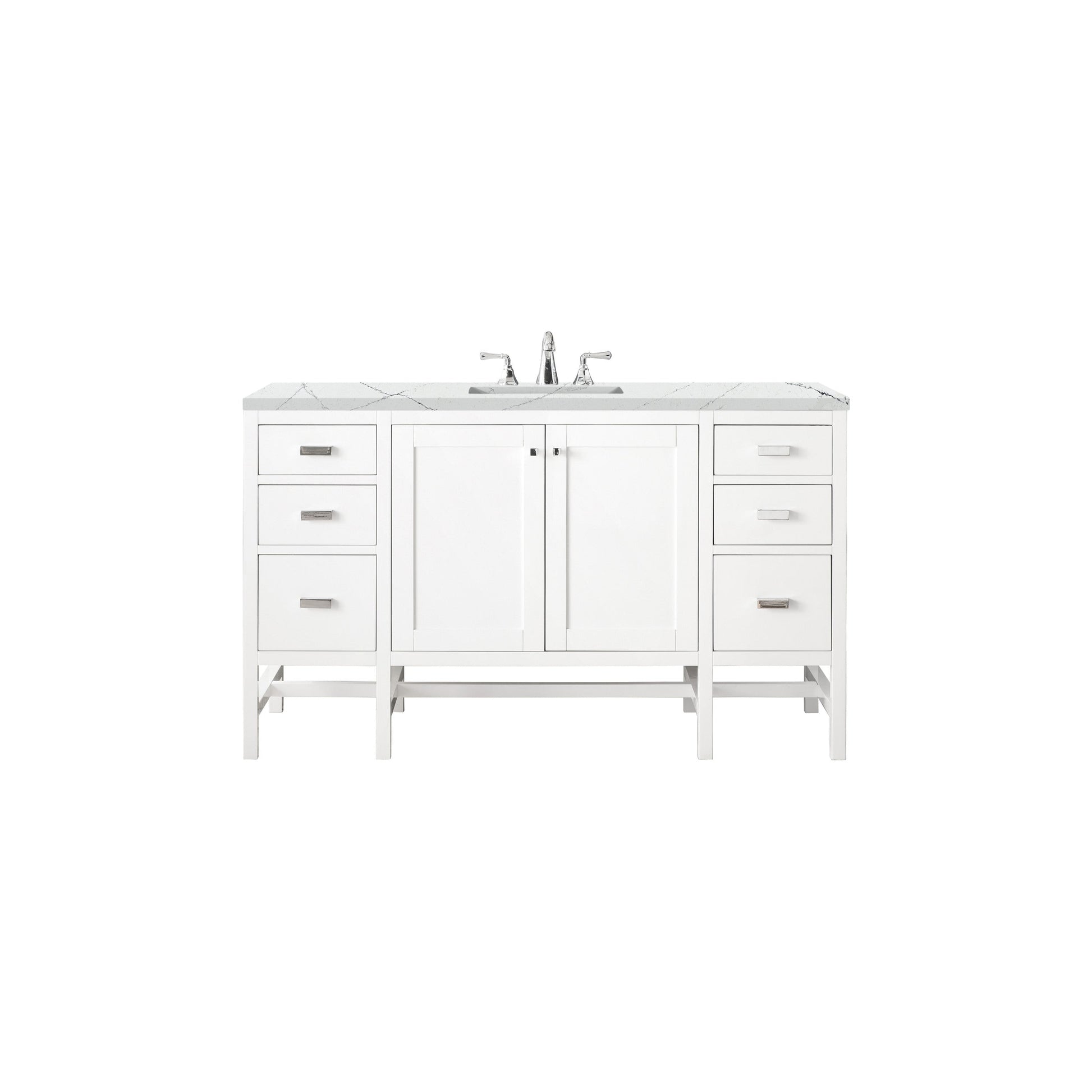 Glossy White / Ethereal Noctis - 3 Faucet Holes