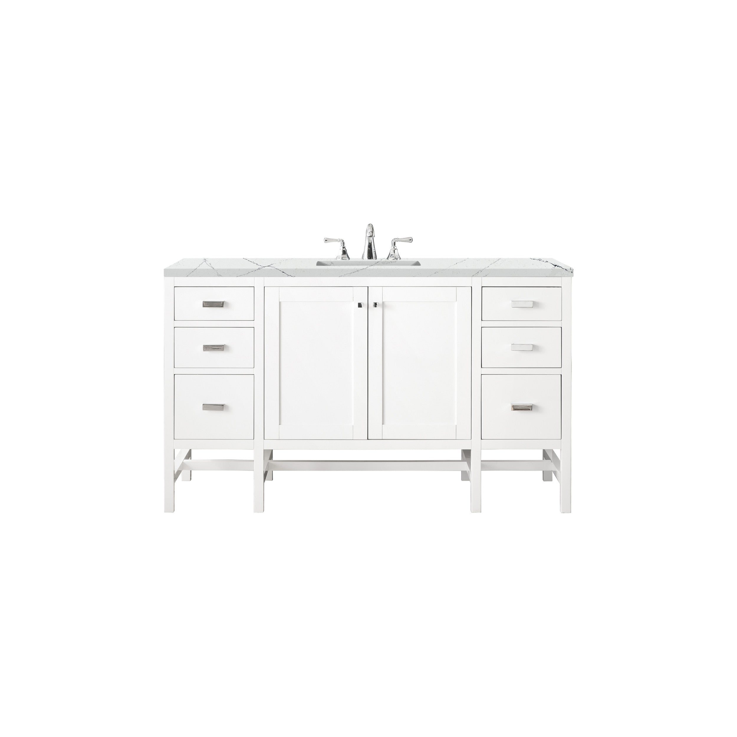 Glossy White / Ethereal Noctis - 3 Faucet Holes