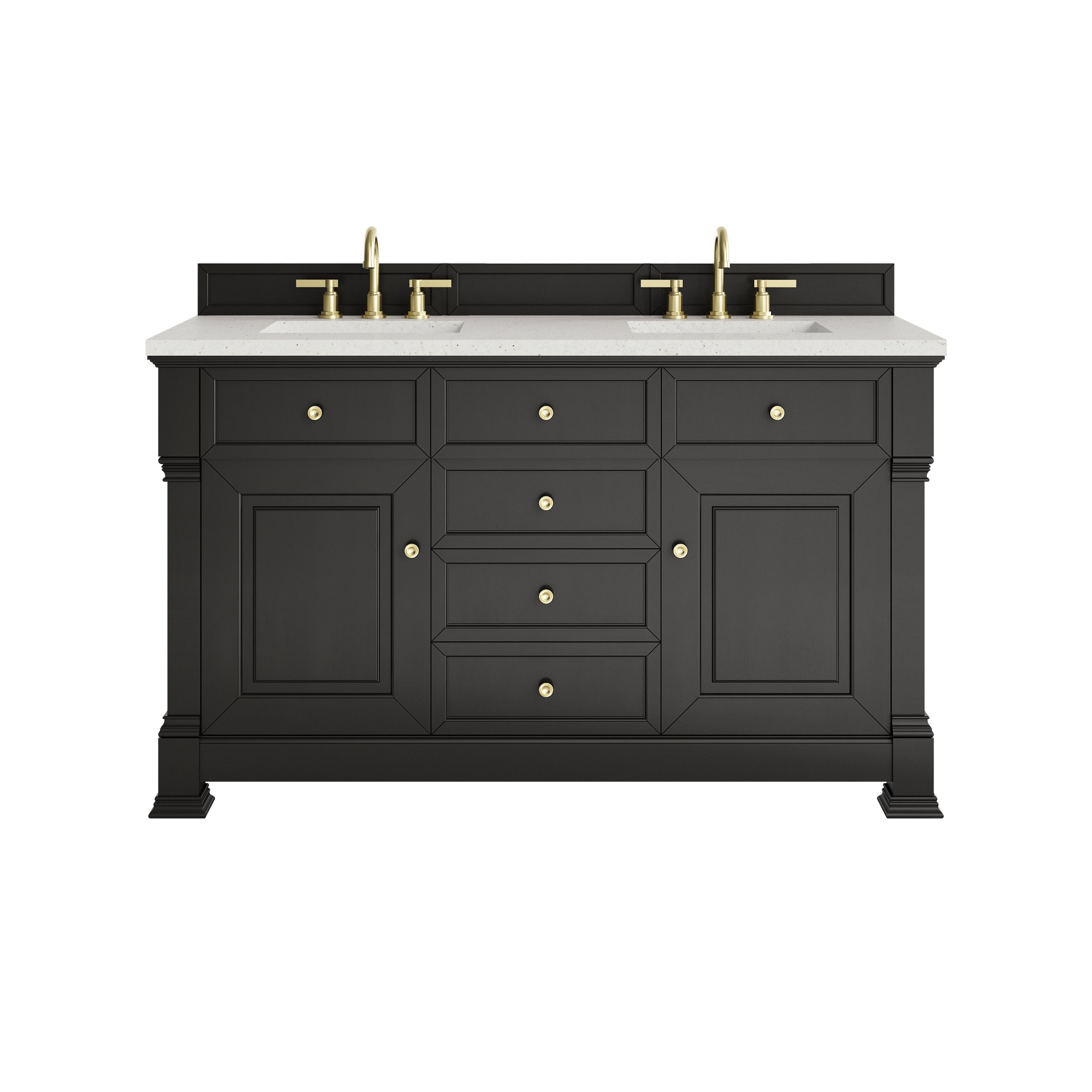 Black Onyx / Lime Delight - 3 Faucet Holes