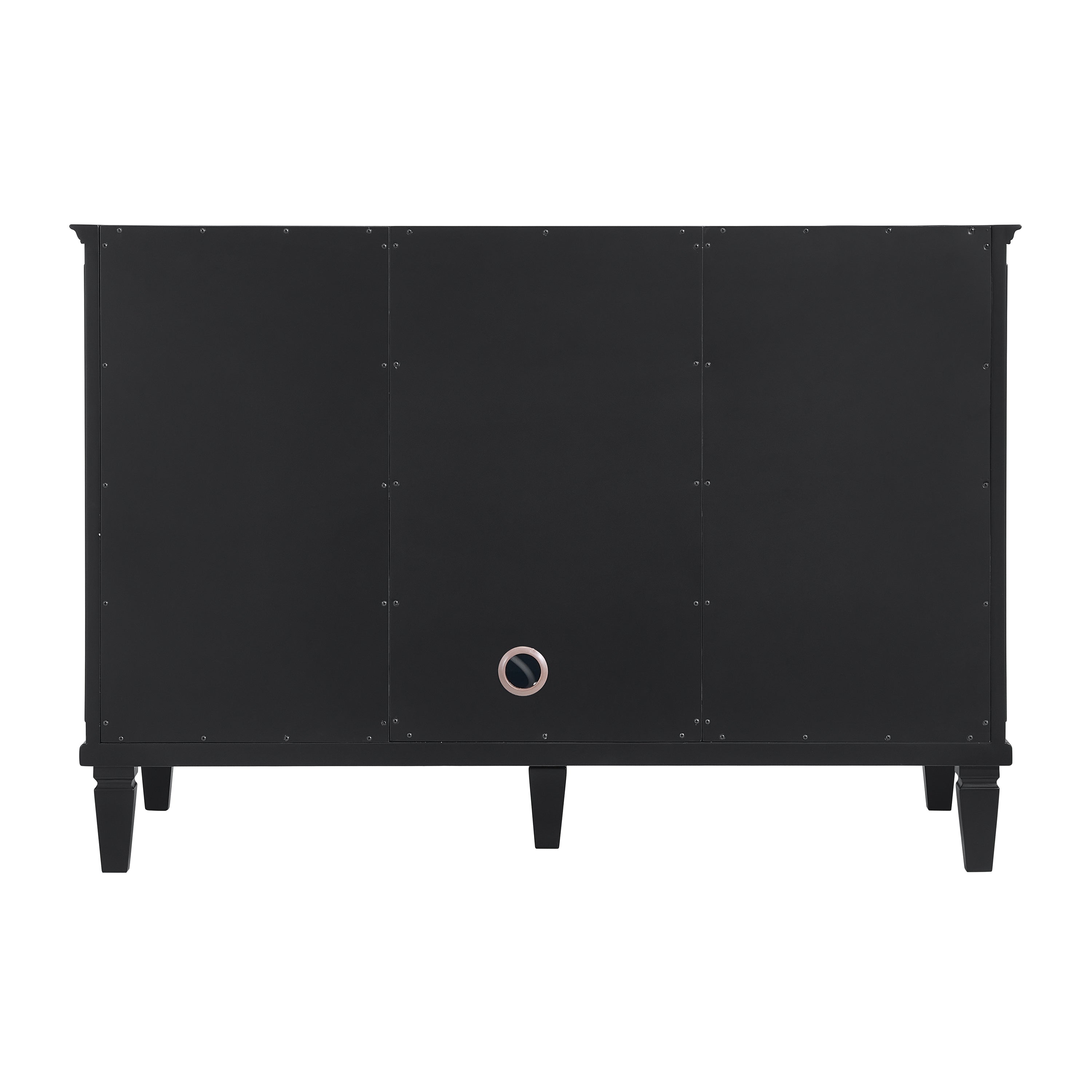 Black Onyx / Victorian Silver - 3 Faucet Holes