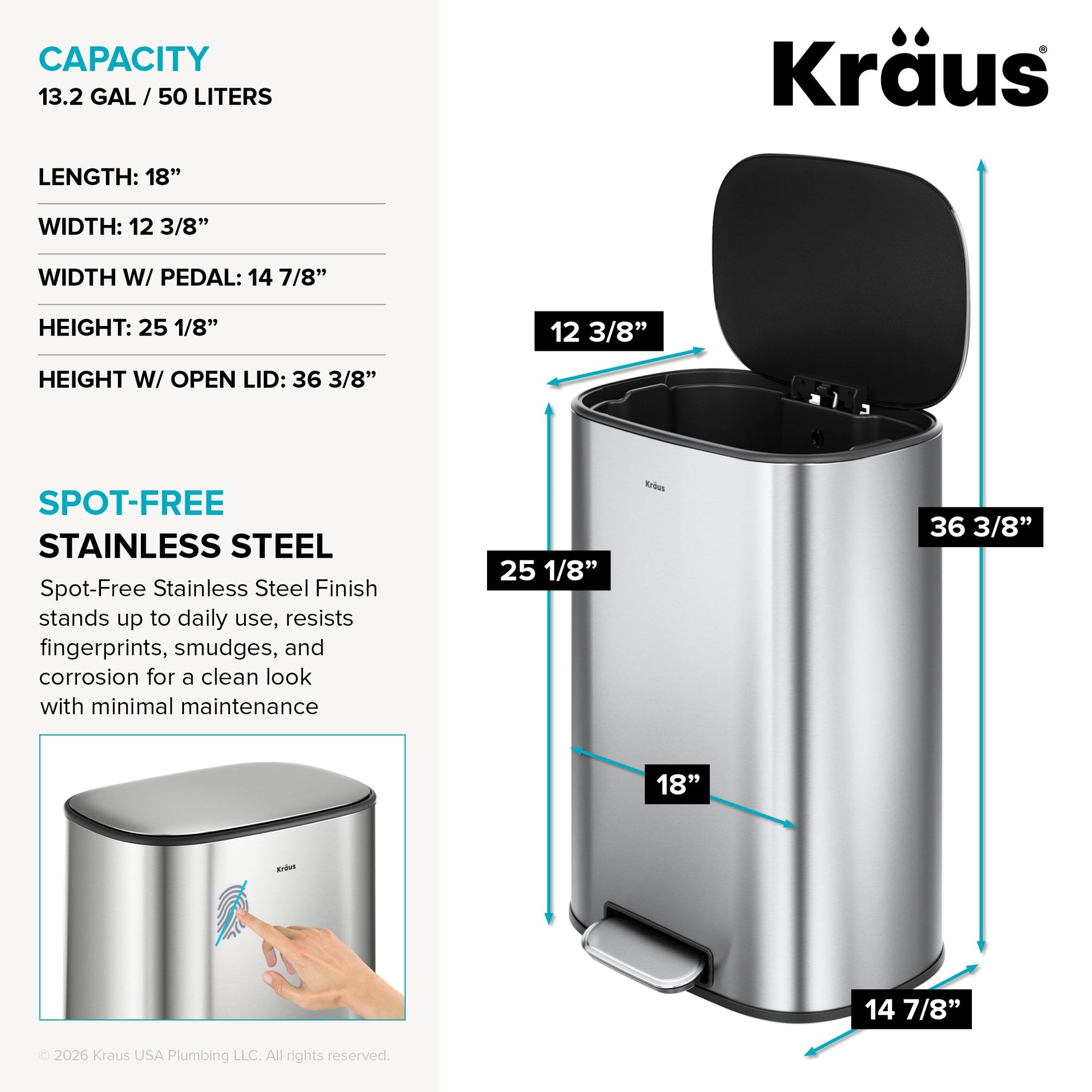Spot Free Stainless Steel