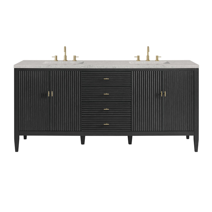 Carbon Oak / Eternal Jasmine Pearl - 3 Faucet Holes
