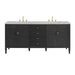Carbon Oak / Eternal Jasmine Pearl - 3 Faucet Holes