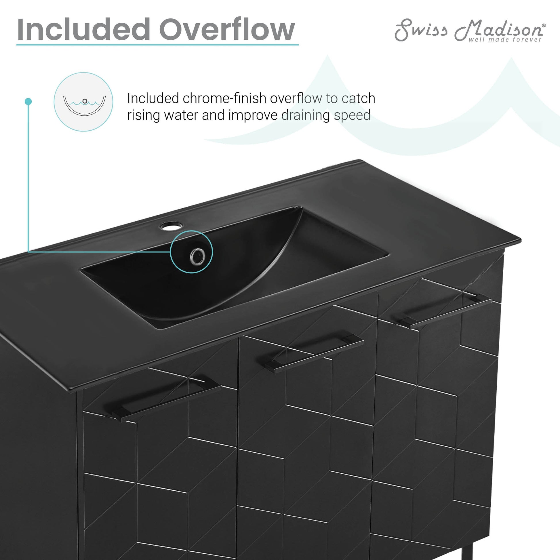 Phantom Black / Matte Black / 1-Hole