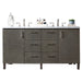 Silver Oak / Eternal Jasmine Pearl - 3 Faucet Holes