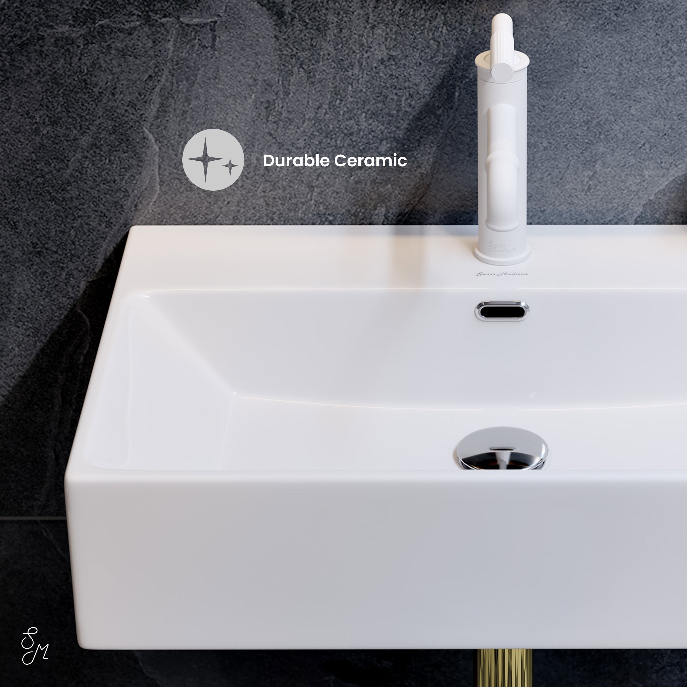 White / 1-Hole