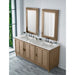 Whitewashed Walnut / Eternal Jasmine Pearl - 3 Faucet Holes