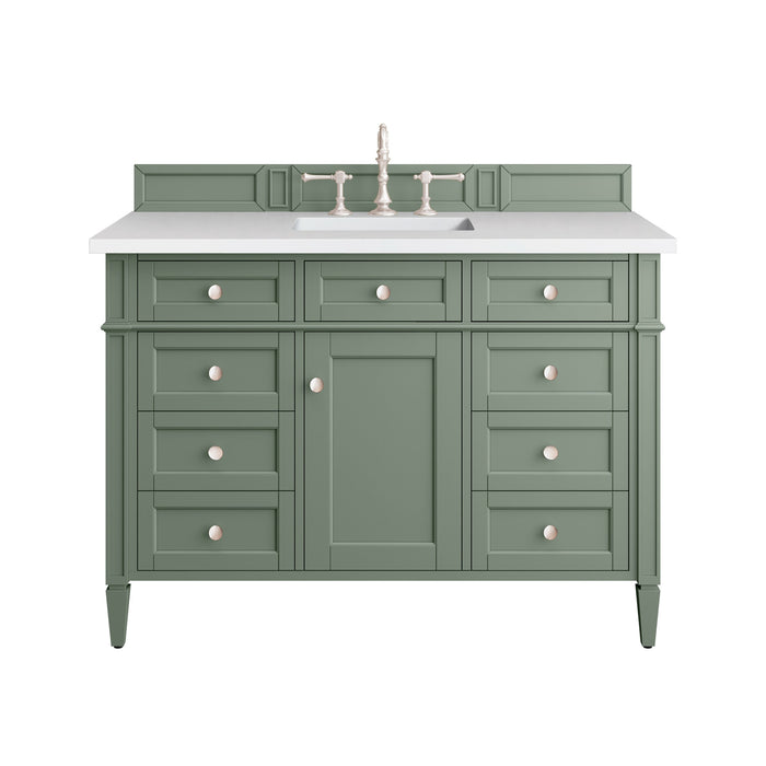 Smokey Celadon / White Zeus - 3 Faucet Holes