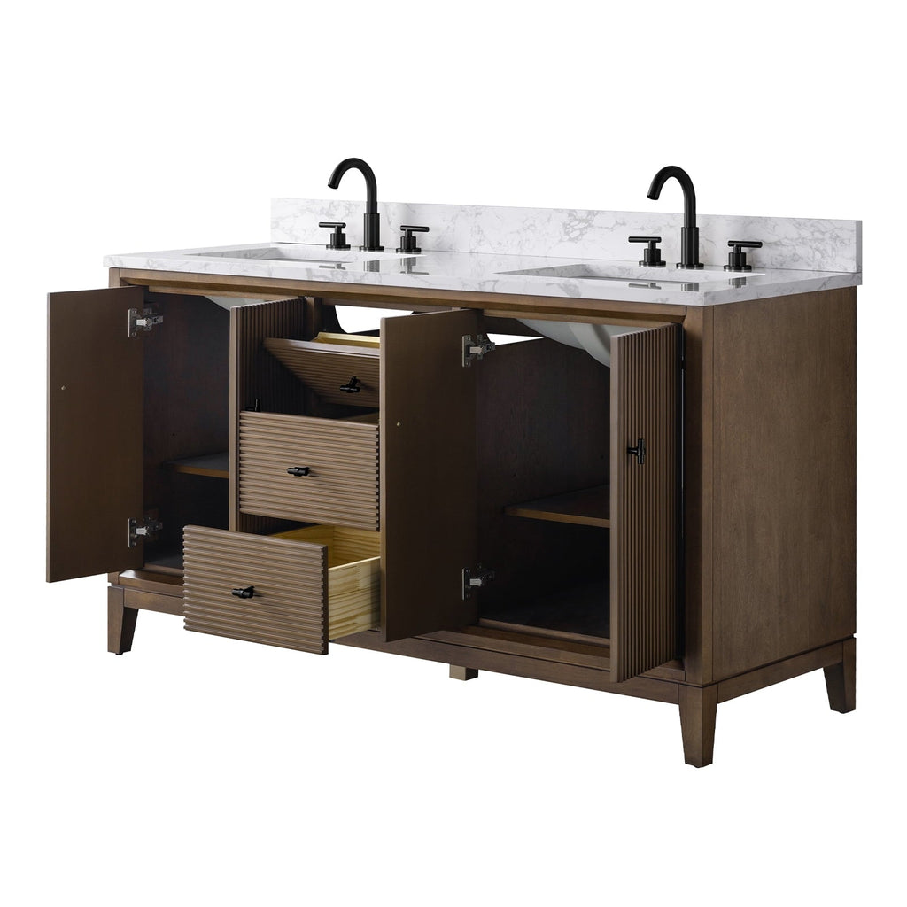 Linear Walnut / Matte Black