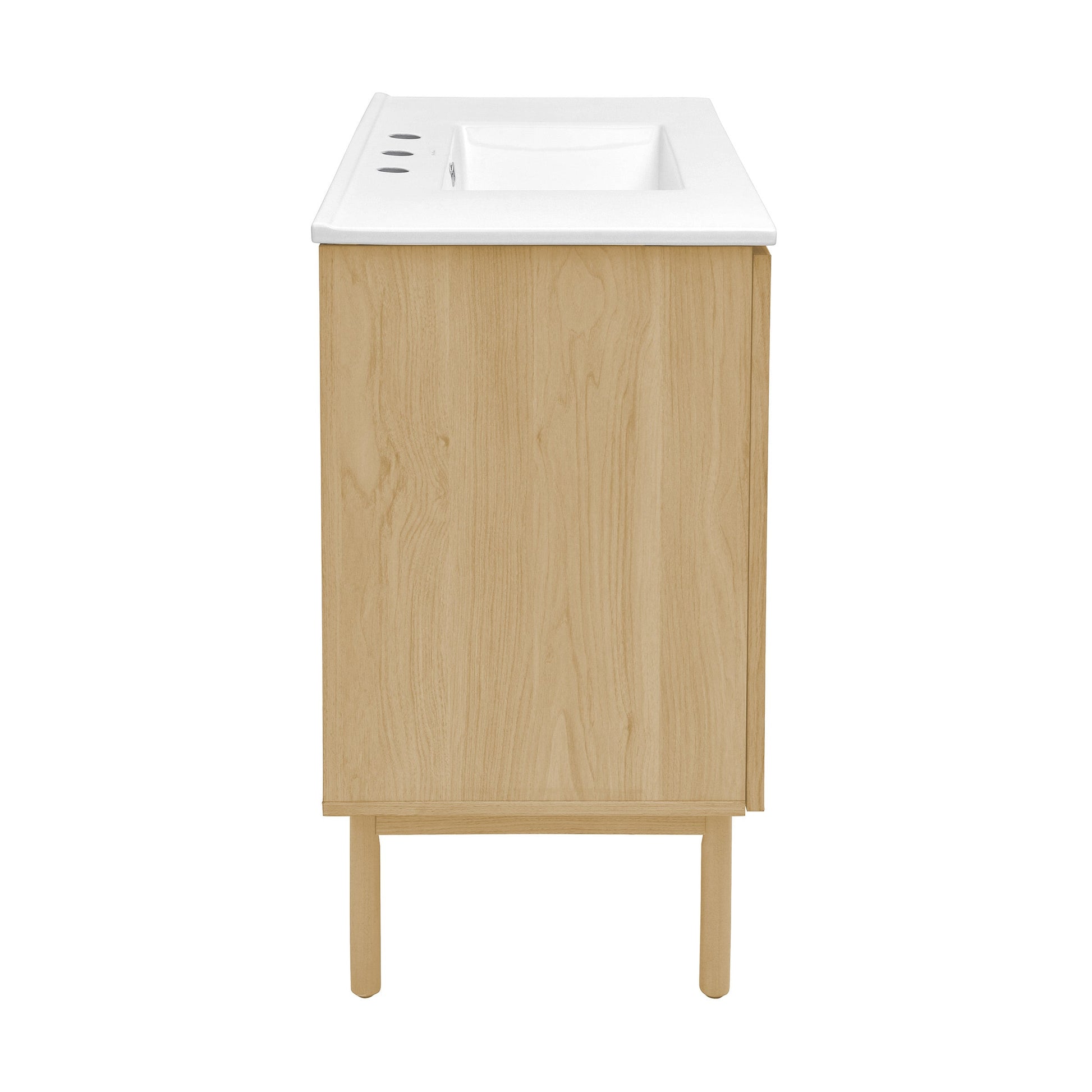 Natural Oak / White / 3-Hole