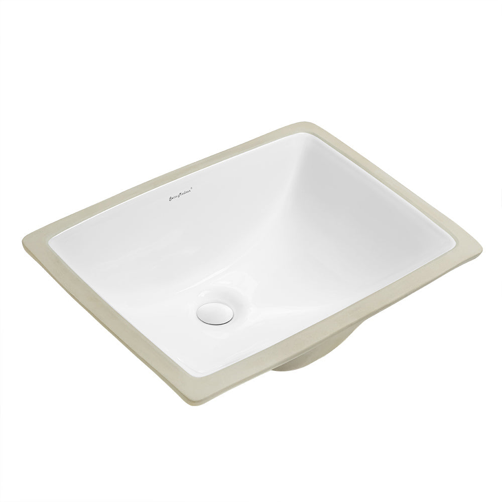 Glossy White / Rectangle