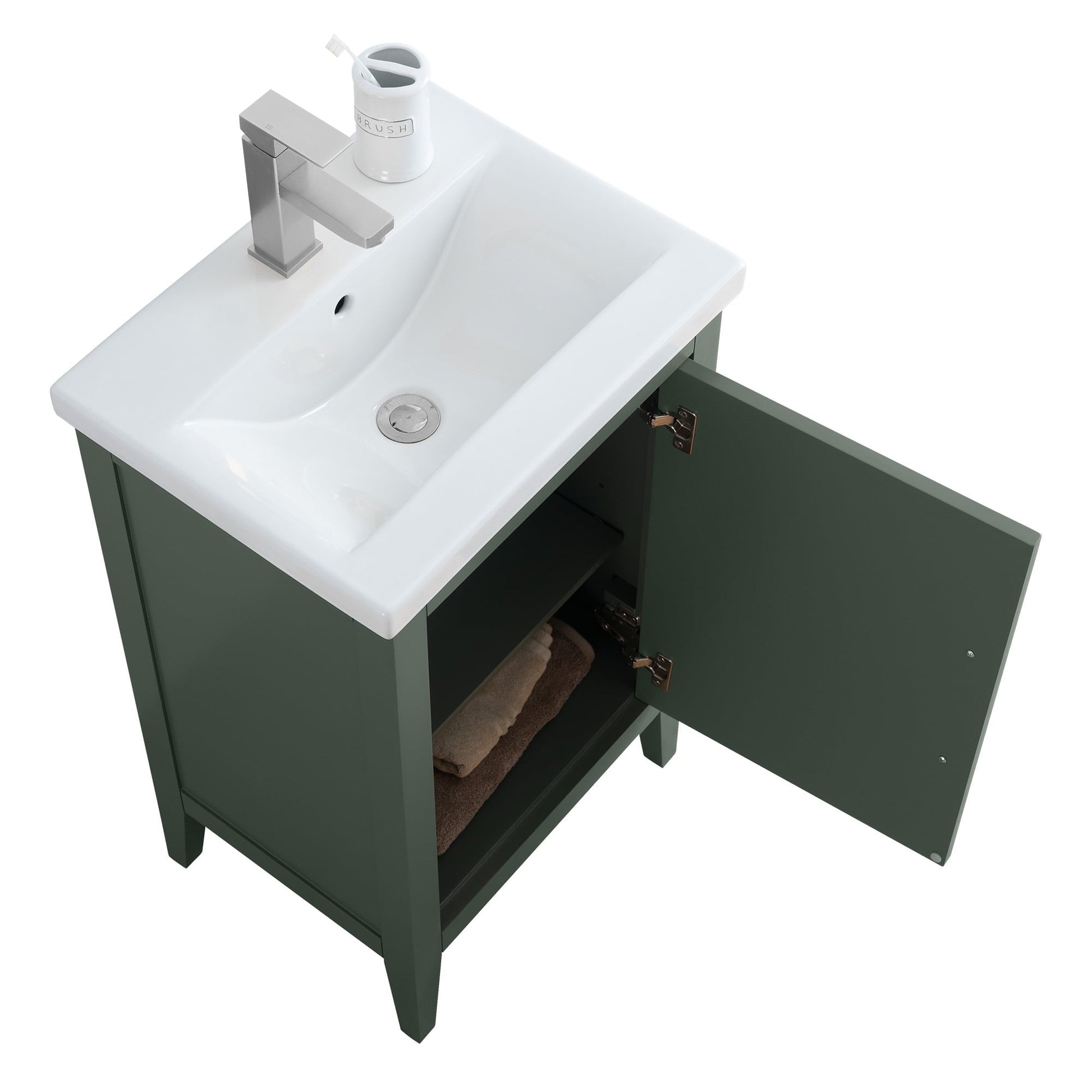 Vintage Green / Brushed Nickel