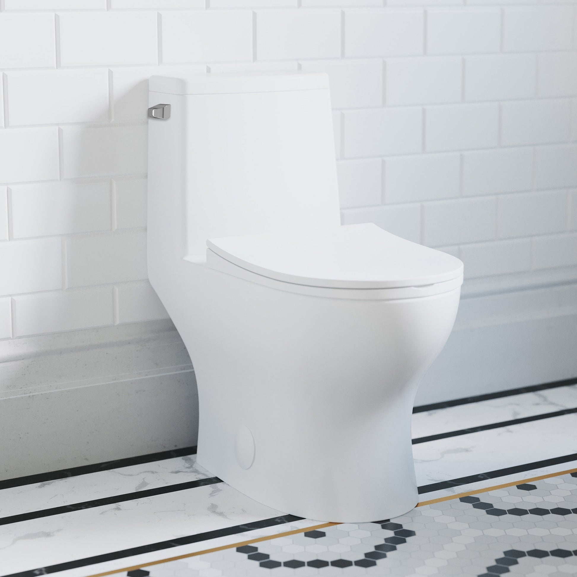 Glossy White / Single - Left